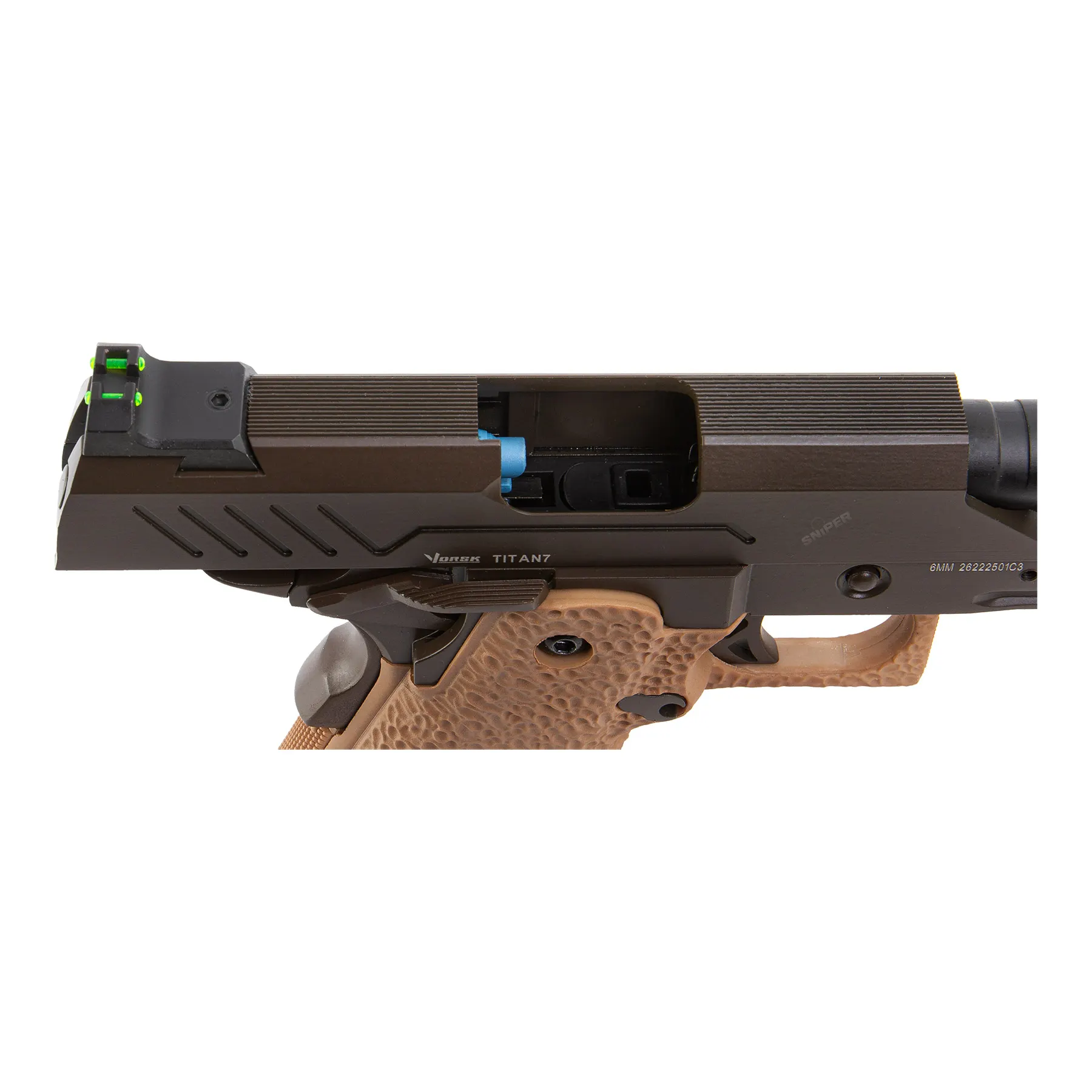 Vorsk Hi-Capa Titan 7, Tan/Bronze, GBB
