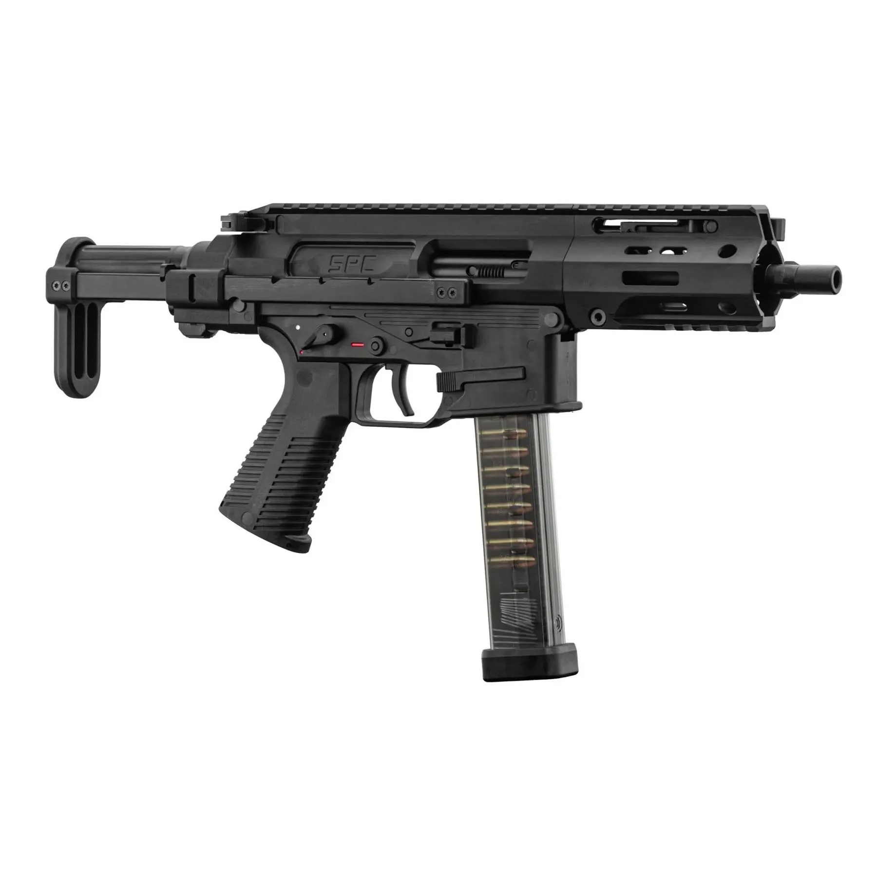 Maruyama SPC-9 Pro PDW Submachine GBB Gun, Black