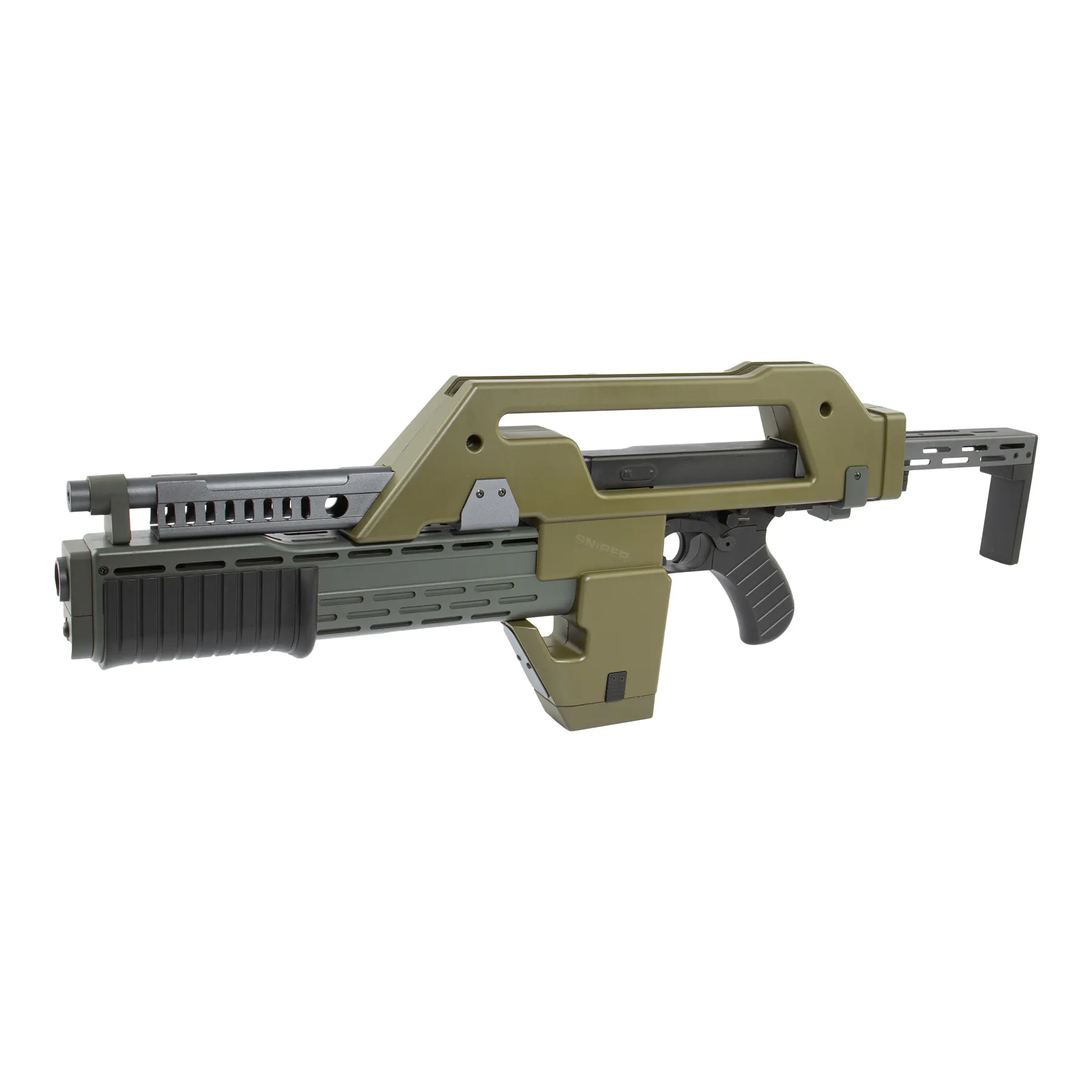 Snow Wolf M41A Alien Pulse Rifle AEG, Green