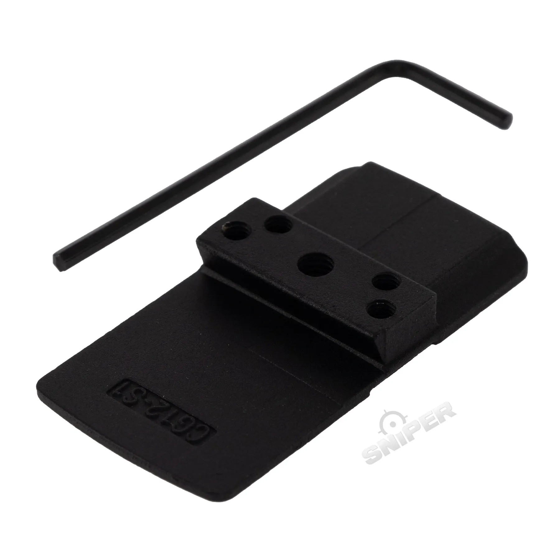 Optic Ready Plate für CZ P-10C, Black Optic Ready Plate für CZ P-10C, Black