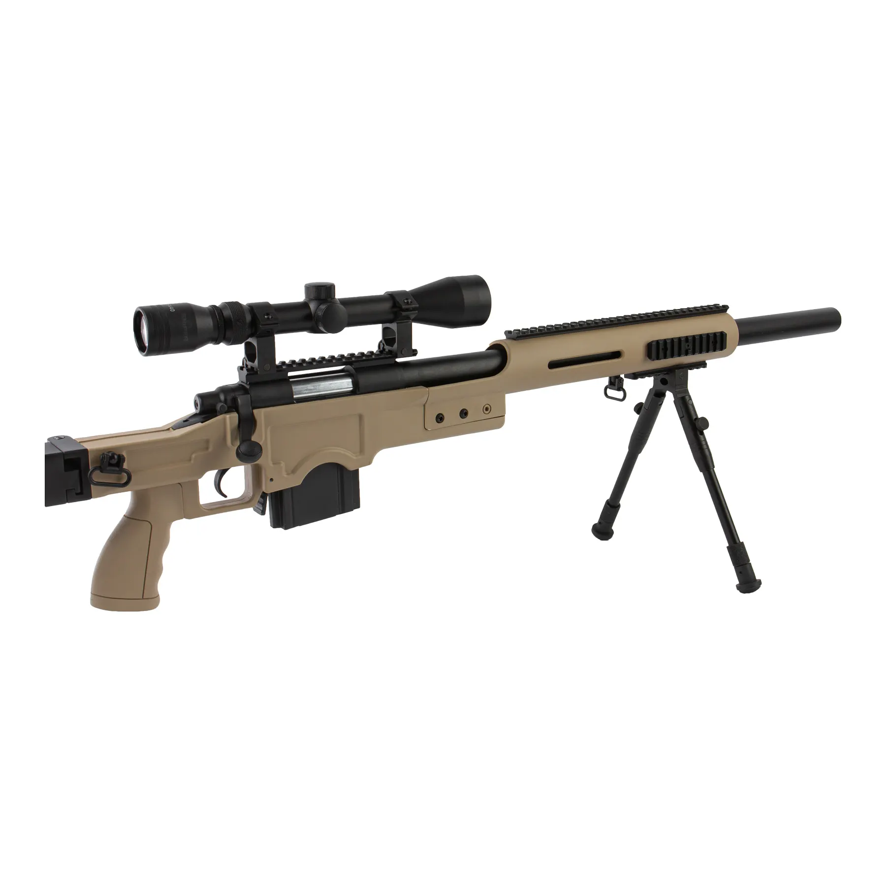 MB4410 Sniper Rifle Full Set, Tan