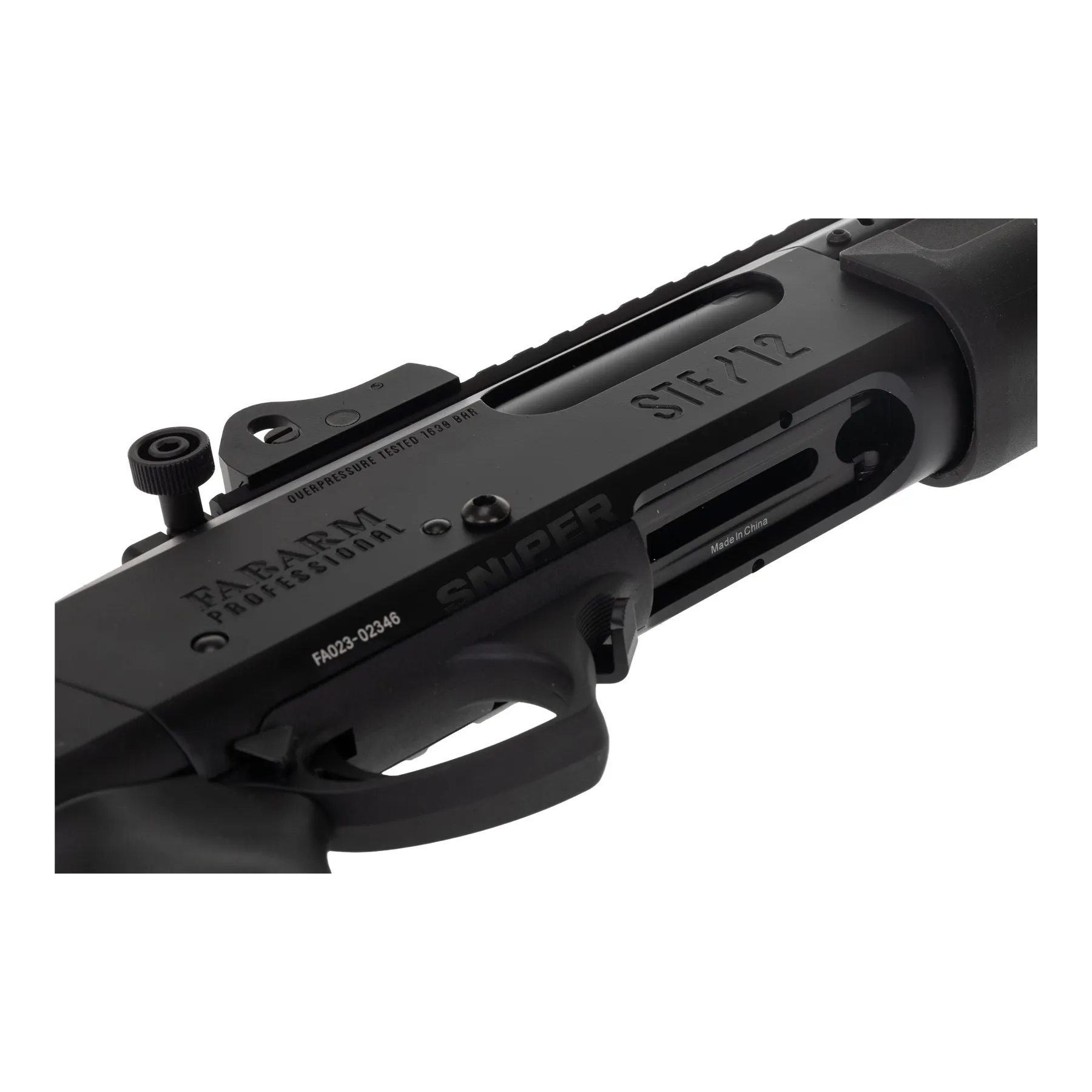 Fabarm STF12 Short 11" Gas Pumpgun, Black