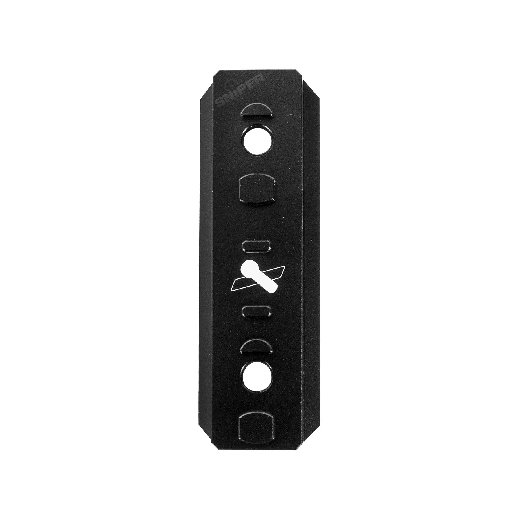 Keymod Rail 6 Slots, Black
