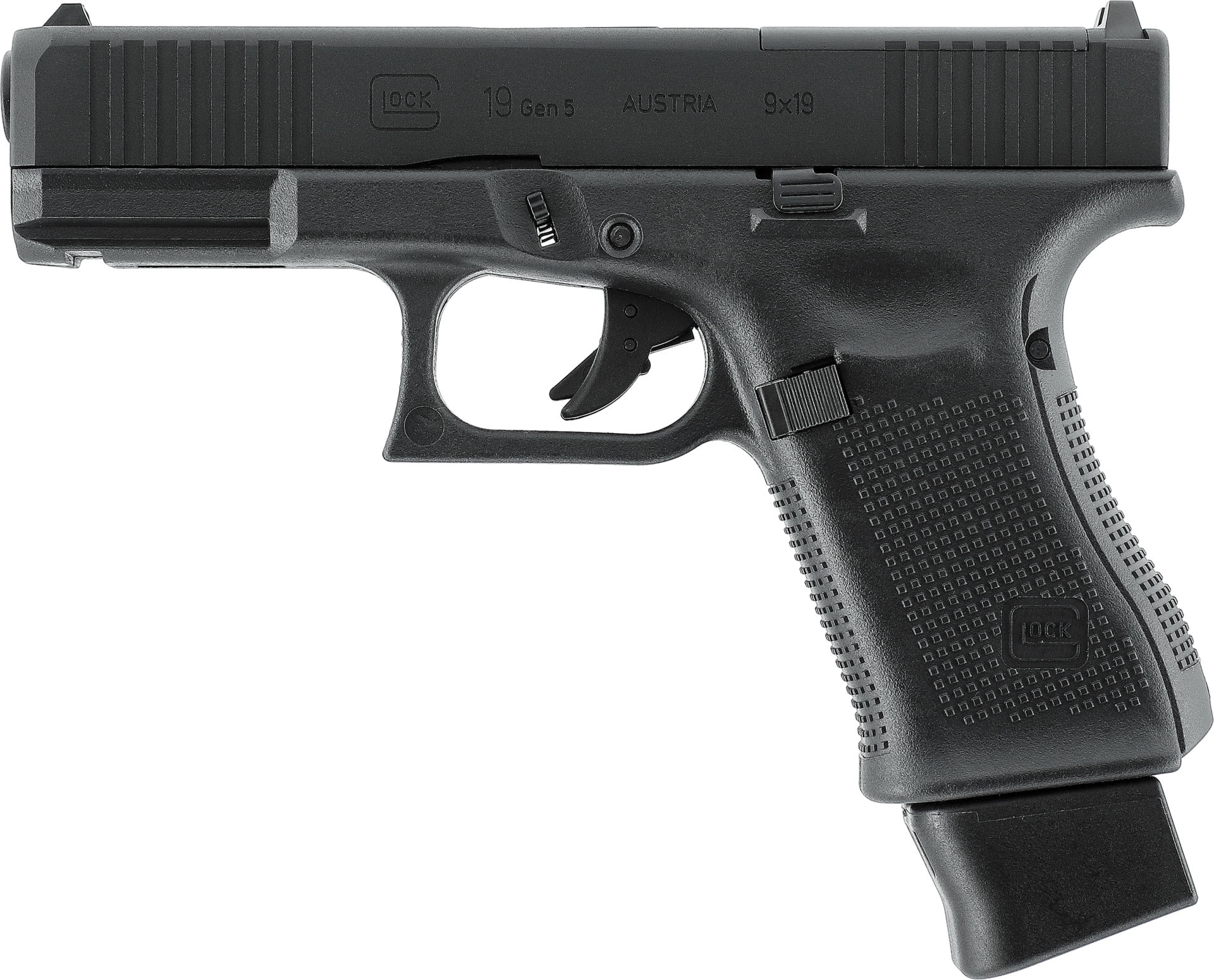 Glock 19 Gen 5 MOS GBB Softair Pistole