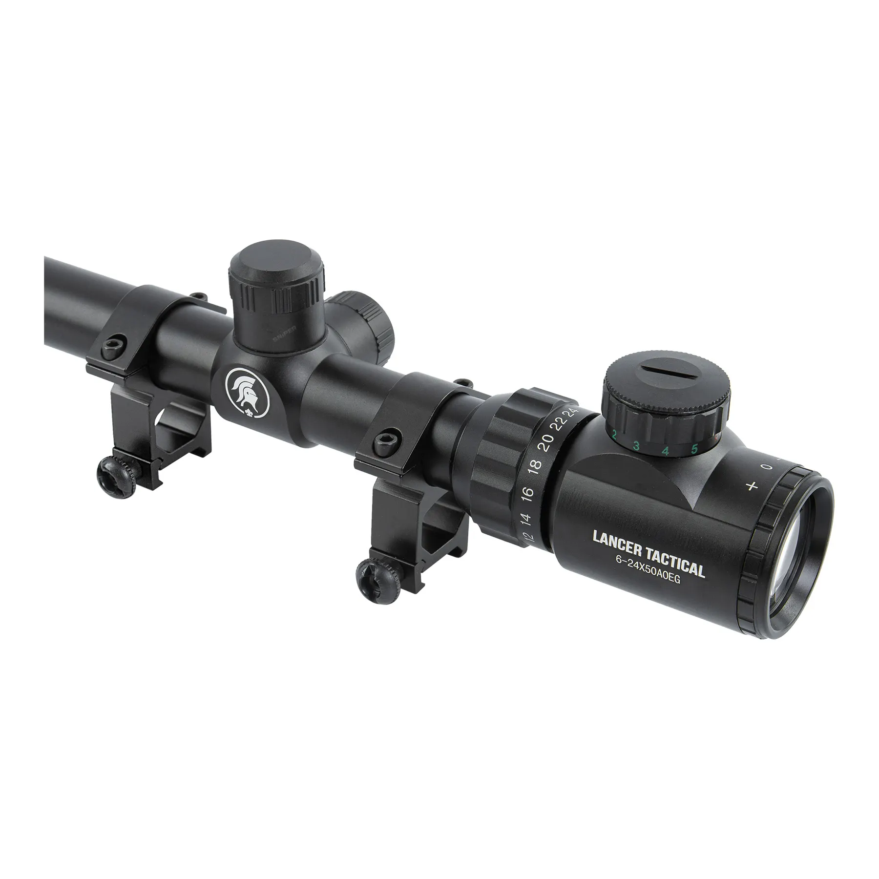 B-Ware Red/Green 6-24x50 Zielfernrohr mit Mount