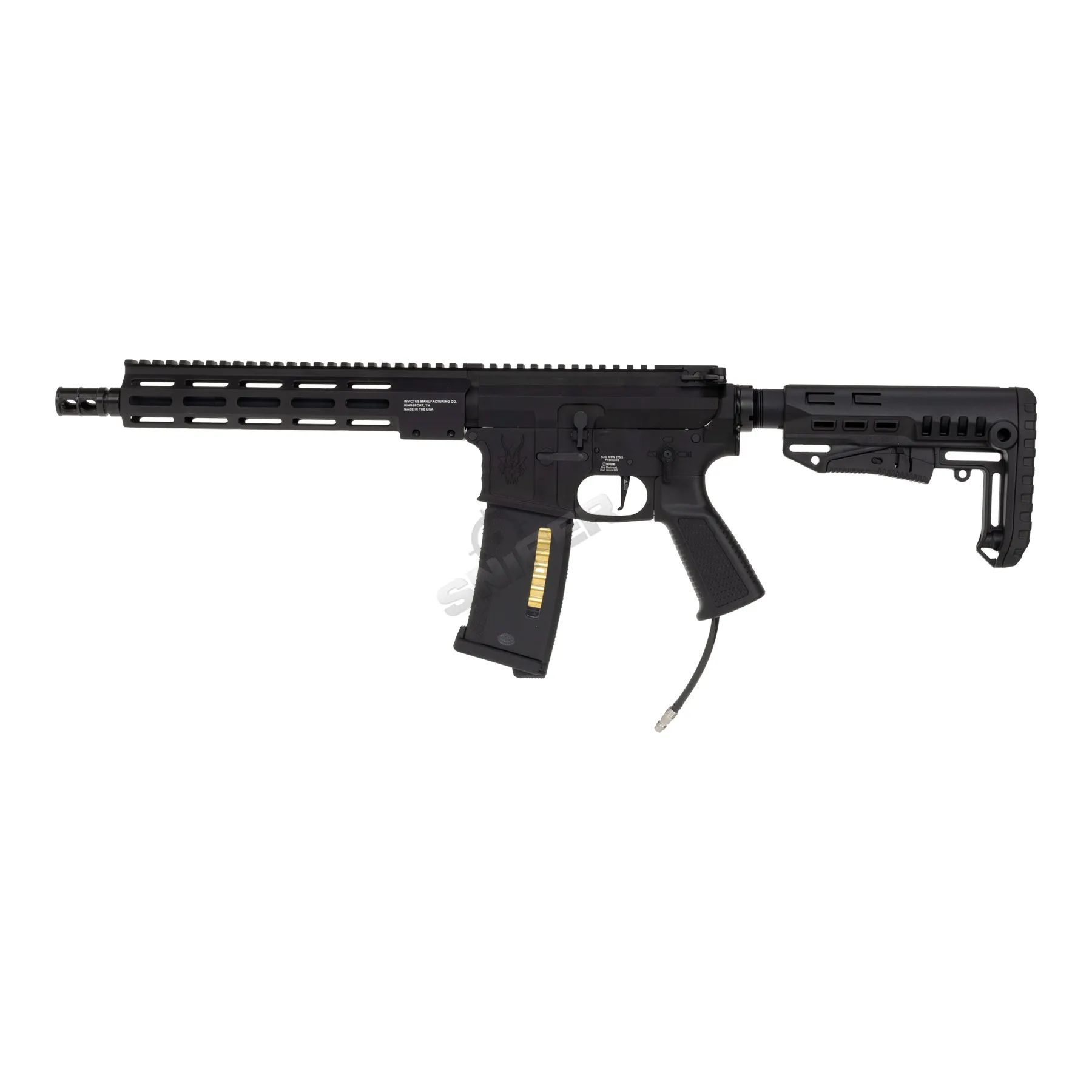 SAC x MTW Billet 10" Tactical Inferno Edition Gen. 3, Black