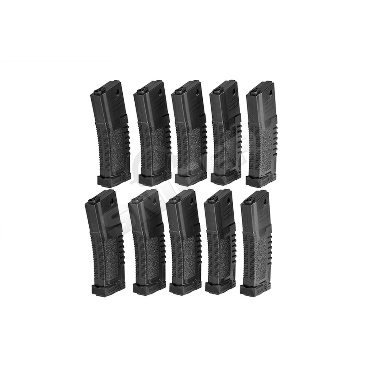 10er Set Mid Cap Amoeba M4 Magazine, black