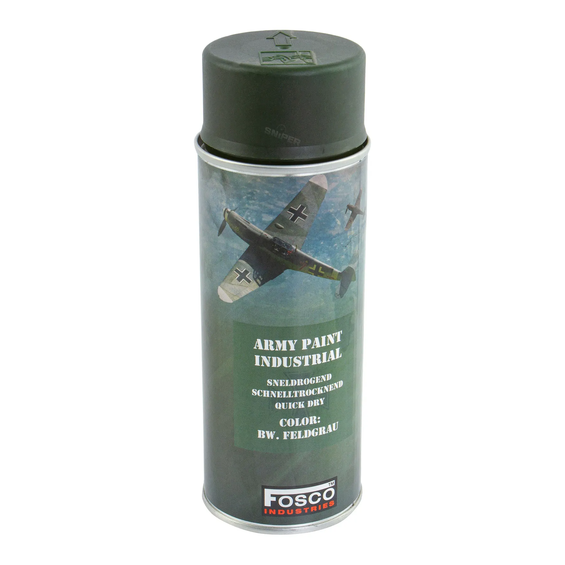 Sprühfarbe 400ml, BW Feld Grau