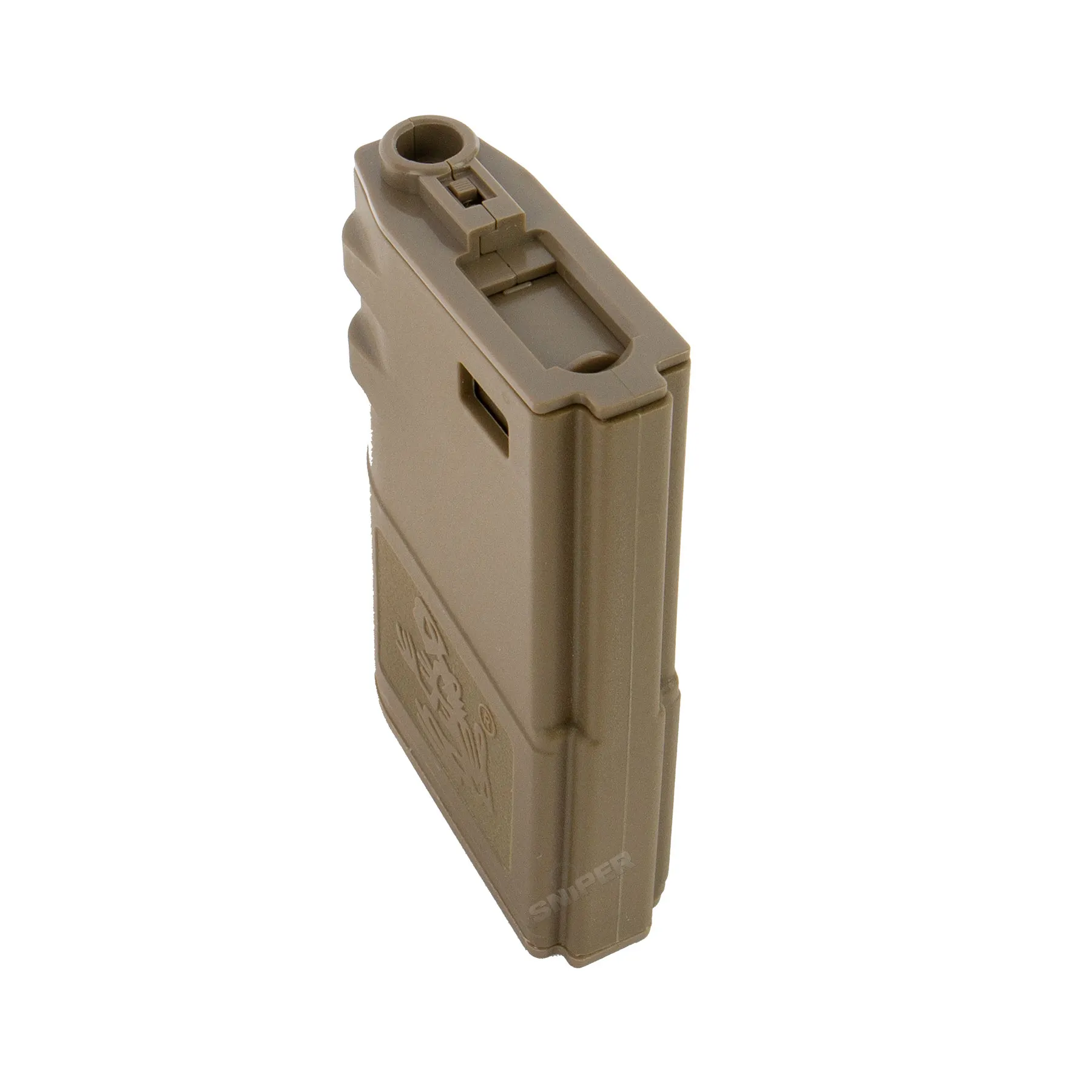M4 Skull Frog Hicap Magazin, 140rds Tan