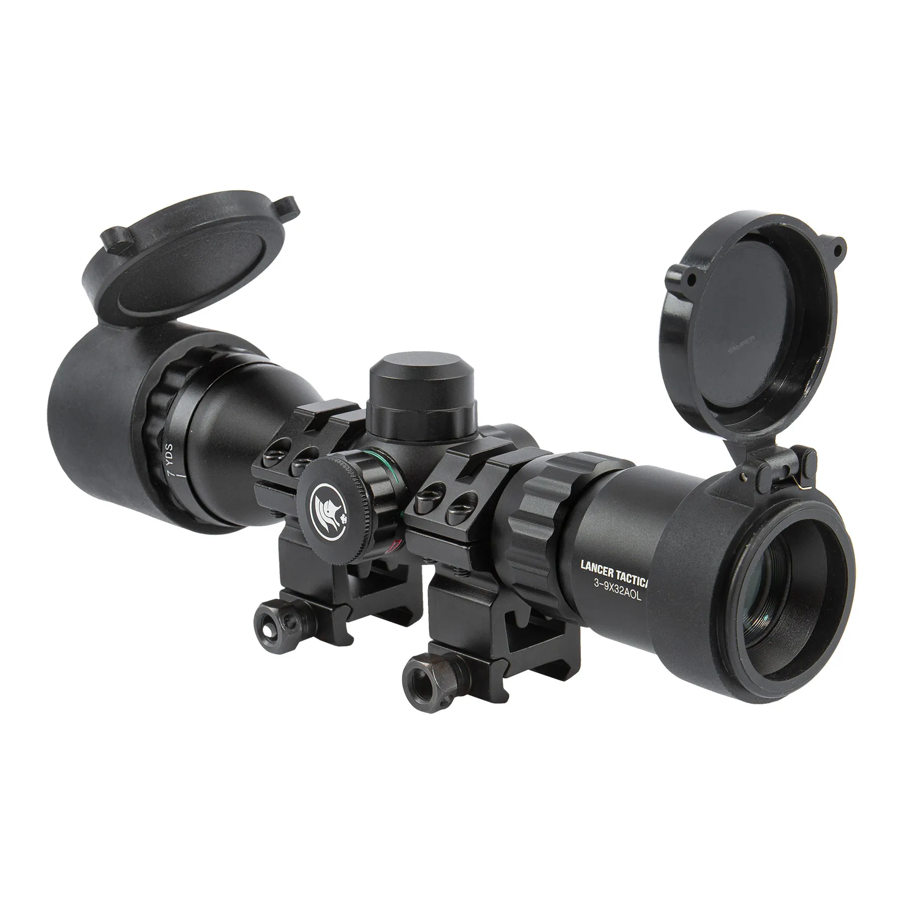 3-9 x 32 AOL Mil-Dot Scope