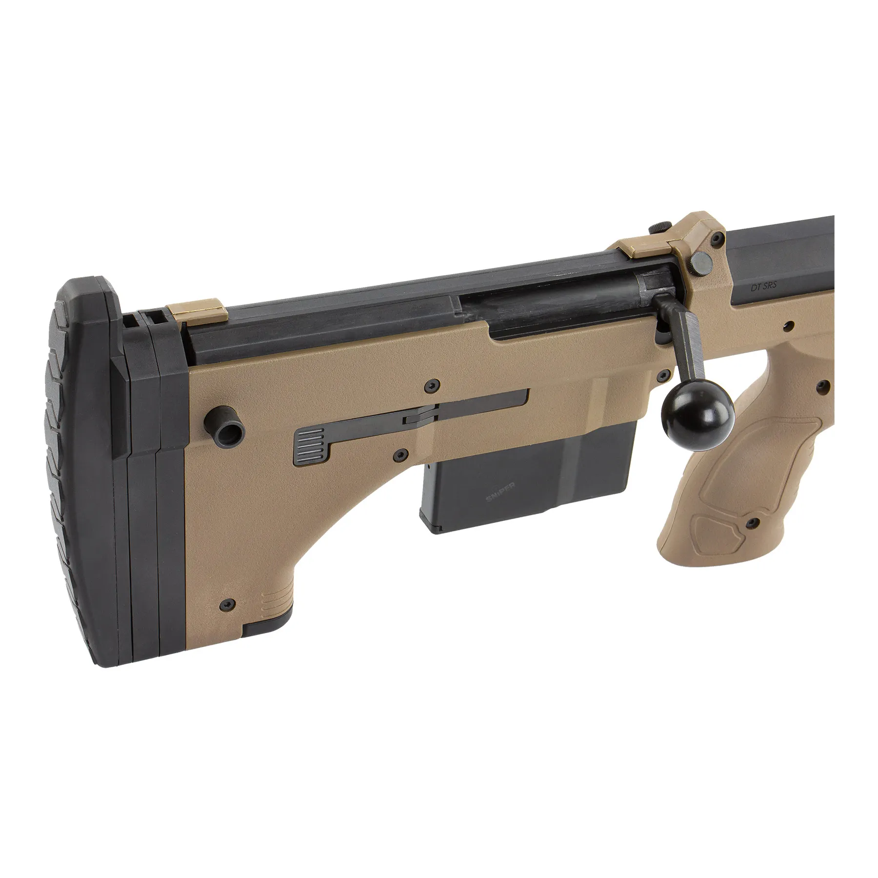 Silverback SRS A2/M2 16" pull-bolt Scharfschützengewehr, FDE