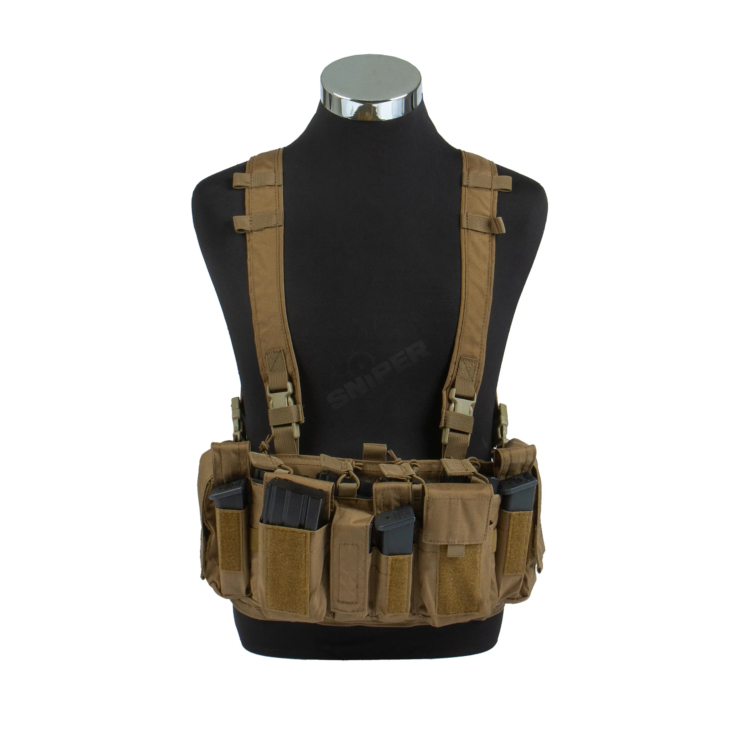 UW Gen IV Tactical Chest Rig, Coyote Brown