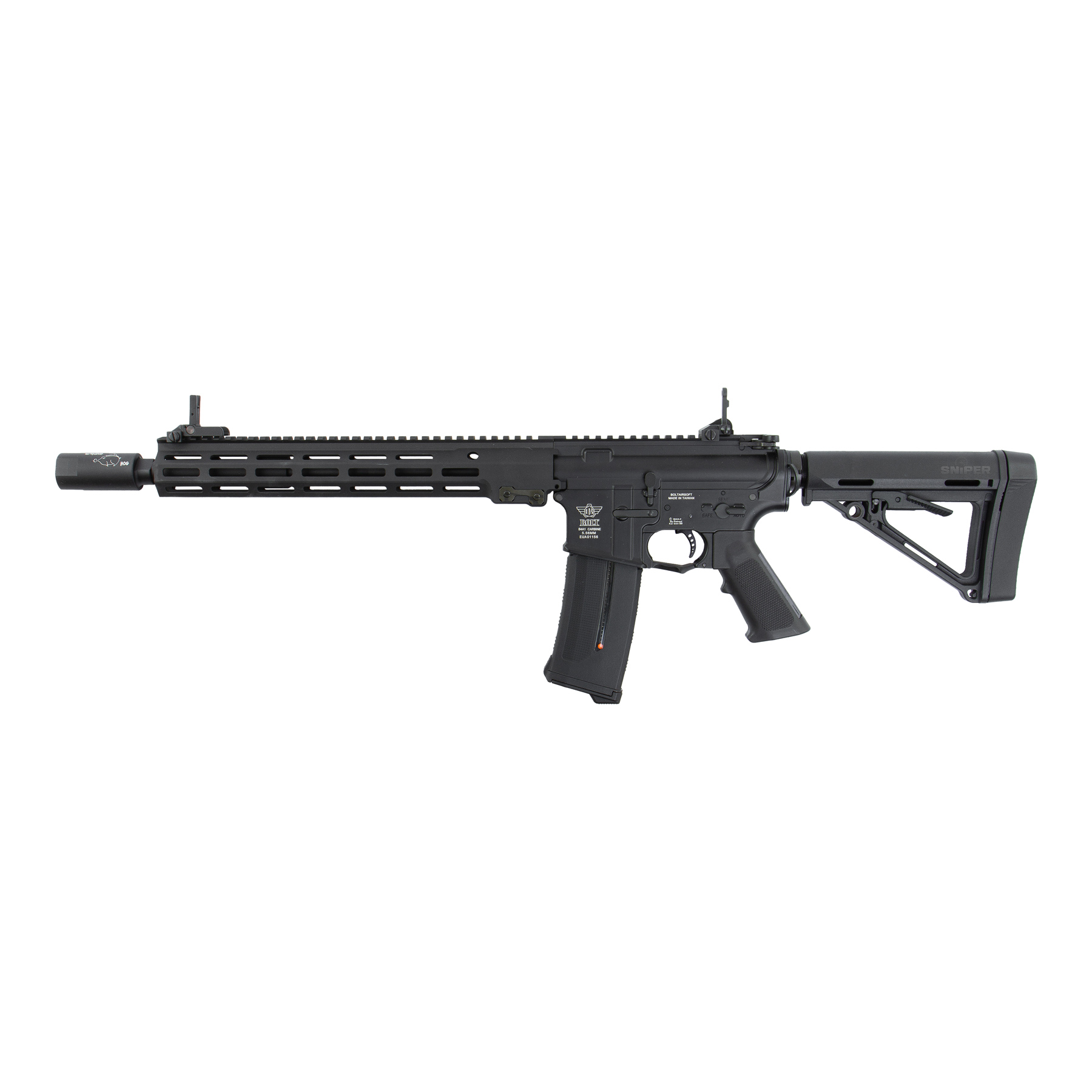 SAC Custom x Bolt URG Advanced, (S)AEG, Black