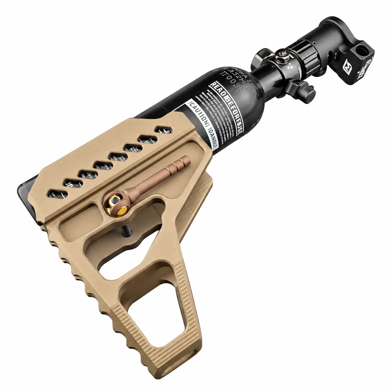 Mancraft x SAC MASS HPA Stock Gen3, Dark Earth