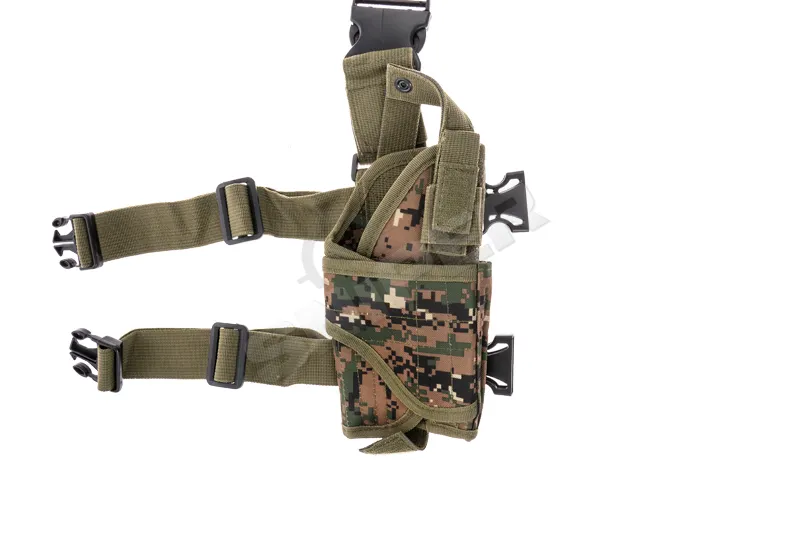 Tornado Drop Leg Holster rechts, Digital Woodland