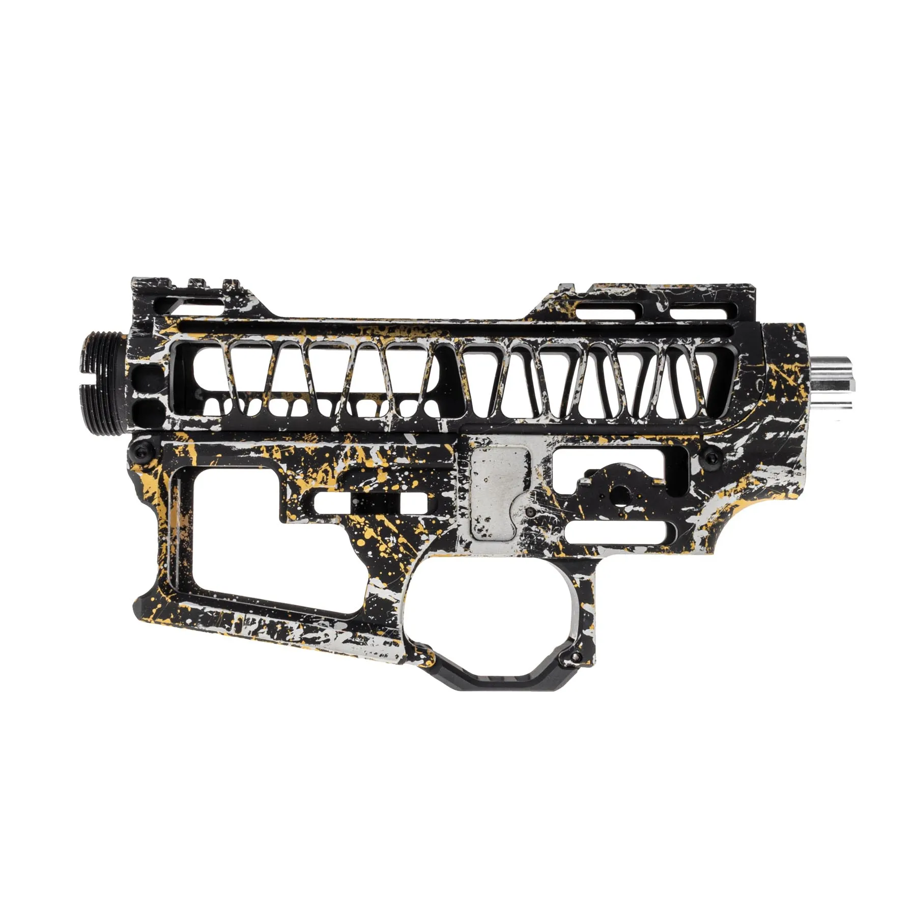 SAC Exo Speedsoft Receiver M4,  Yellow/White Splash