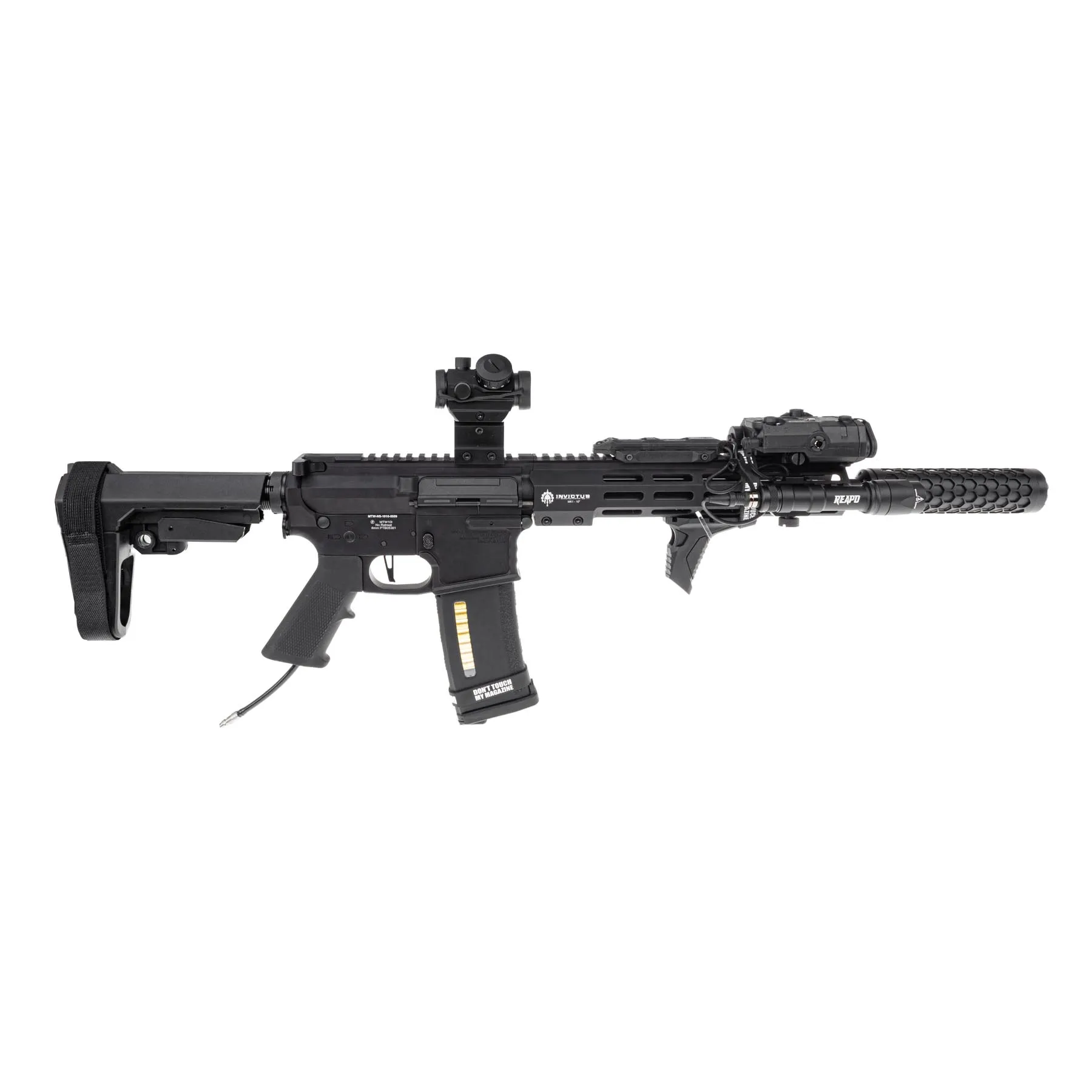 MTW Billet 10" Secret Operation, Black