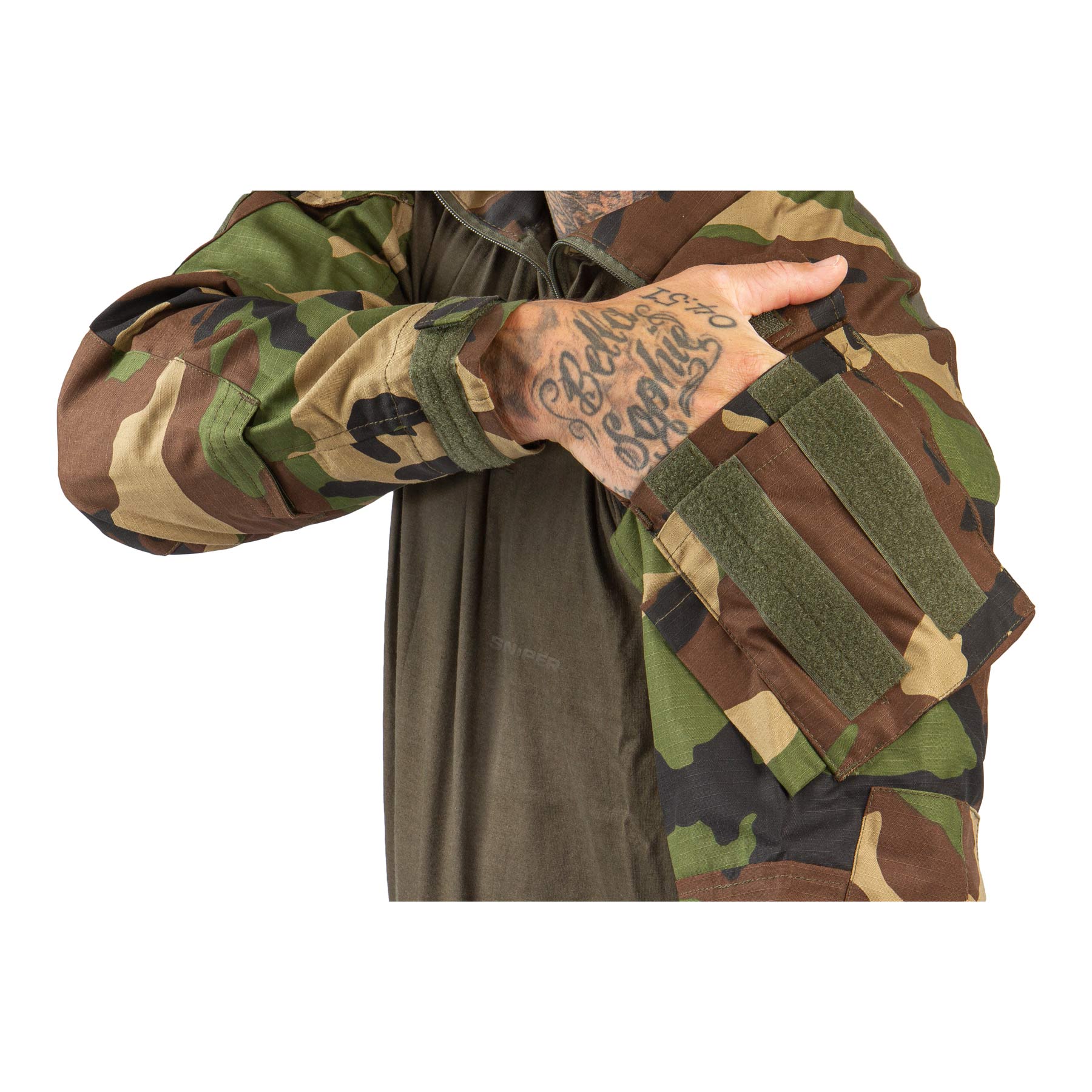 Delta Tactics Combat Uniform Set, Woodland