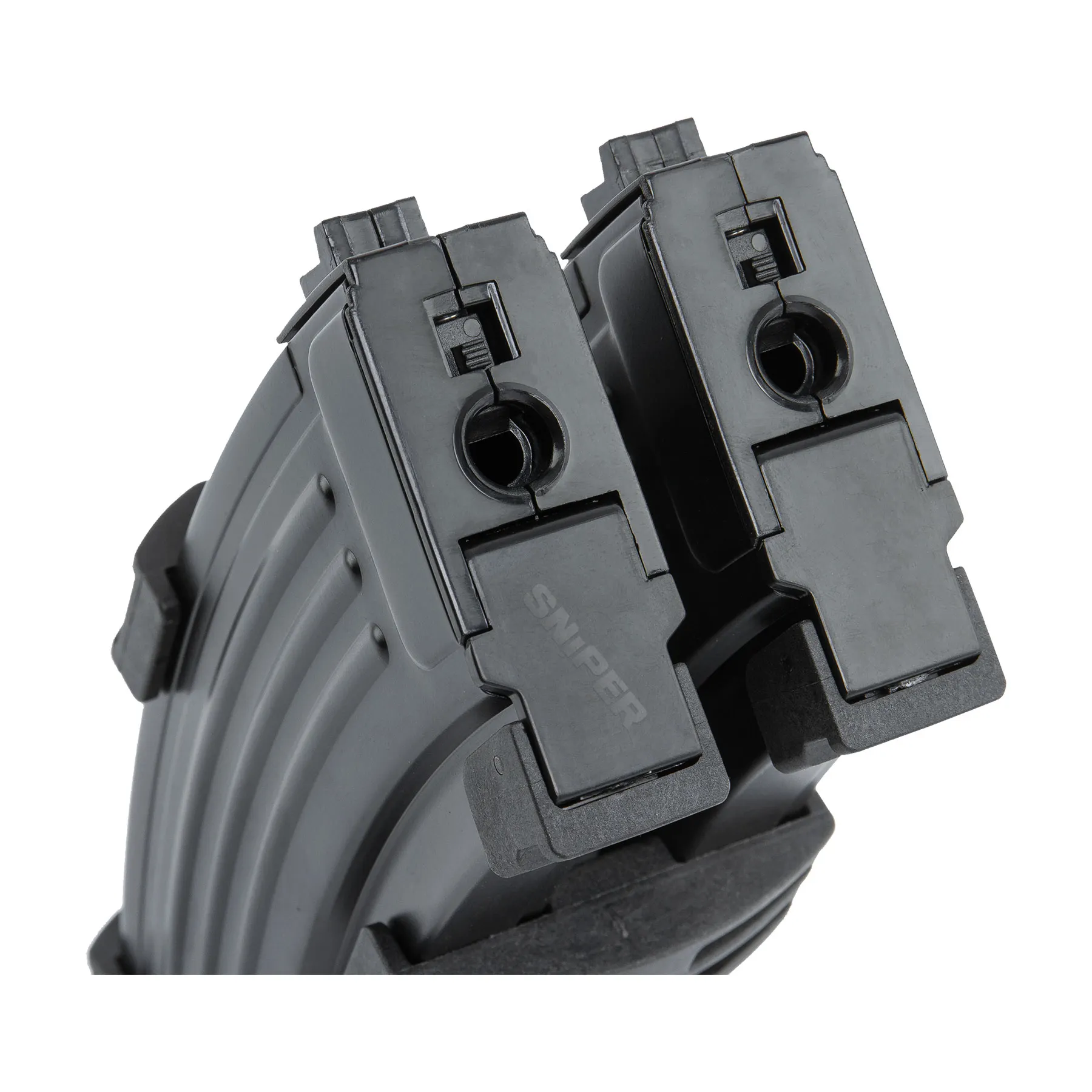 Double Hi-Cap Magazine für AK, 1200rds, Black Double Hi-Cap Magazine für AK, 1200rds, Black