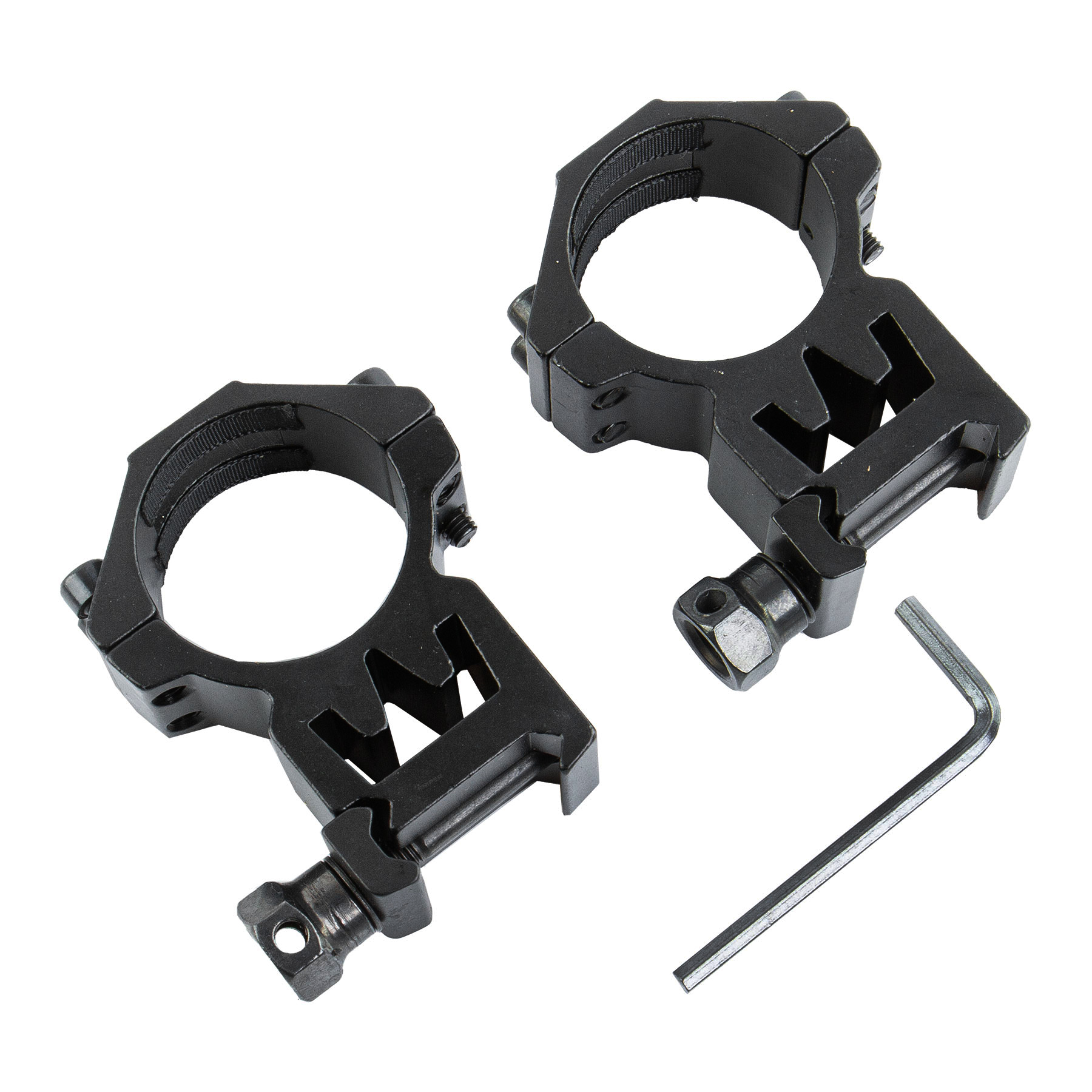 Theta Optics 30mm High-Profile Picatinny/ Weaver Rings
