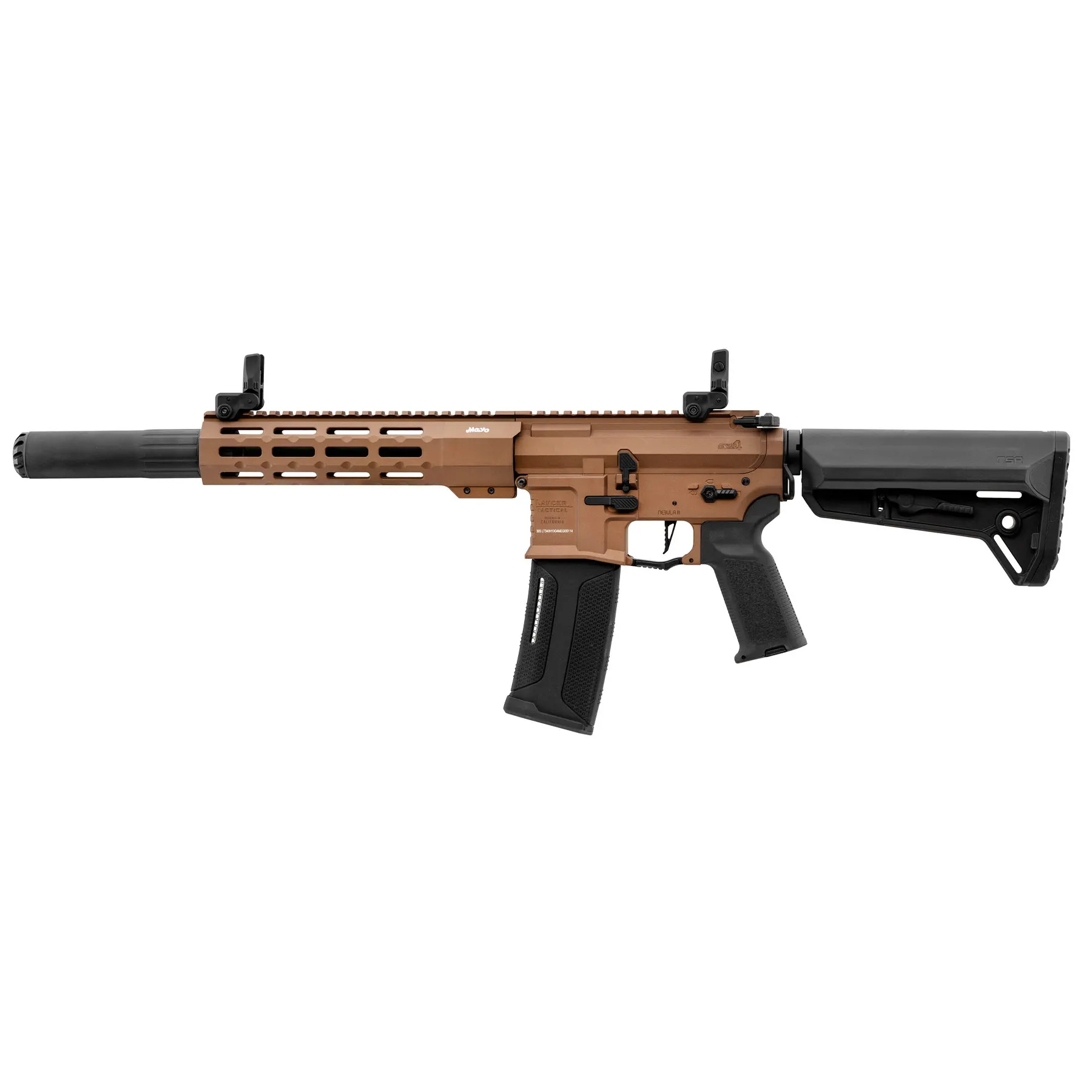 Lancer Mayo Gang MGC4 MK3 Gen.4 w/ Nebula (S)AEG, Tan
