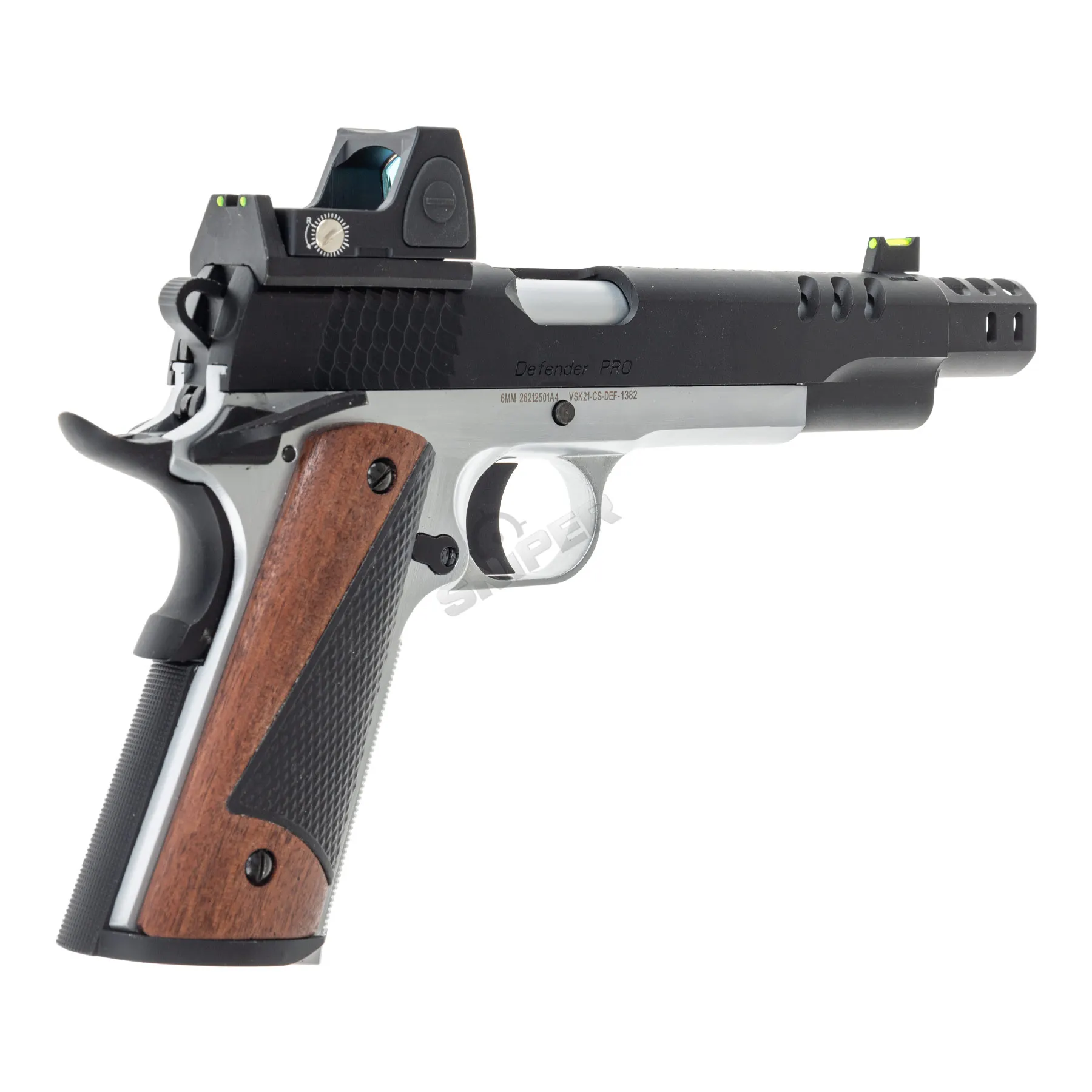 Vorsk CS Defender Pro MEU GBB, Black/Silver