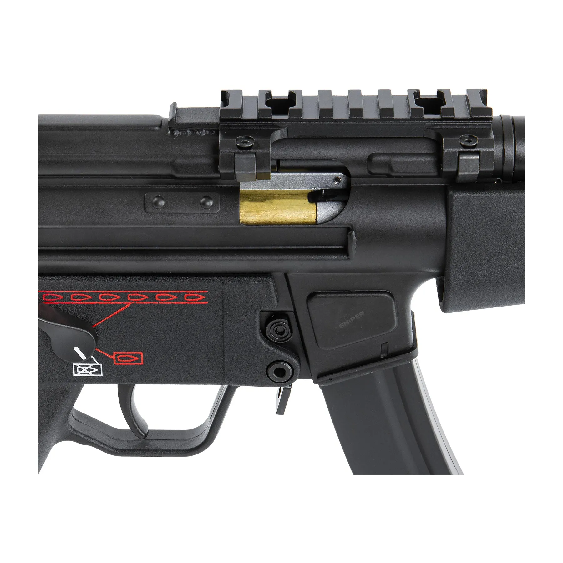 G&G TGM A3 RTS ETU < 0,5 Joule Softair Gewehr, Black