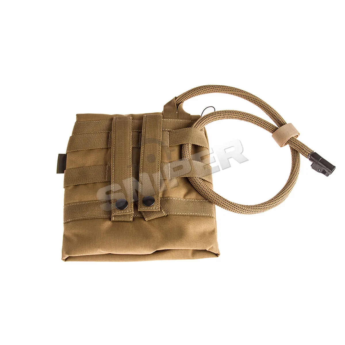 Kangaroo Collapsible Canteen 1L with Pouch, Coyote