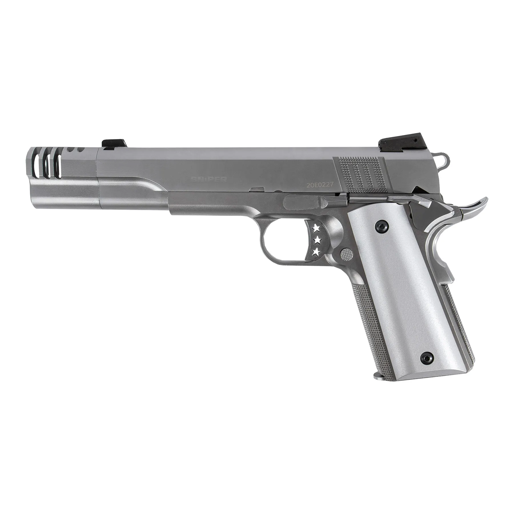 AW Custom NE3101 1911 Silver GBB Softair Pistole AW Custom NE3101 1911 Silver GBB Softair Pistole