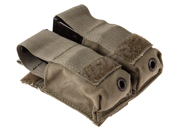 Dual Kydex Pistol Mag Pouch, Ranger Green