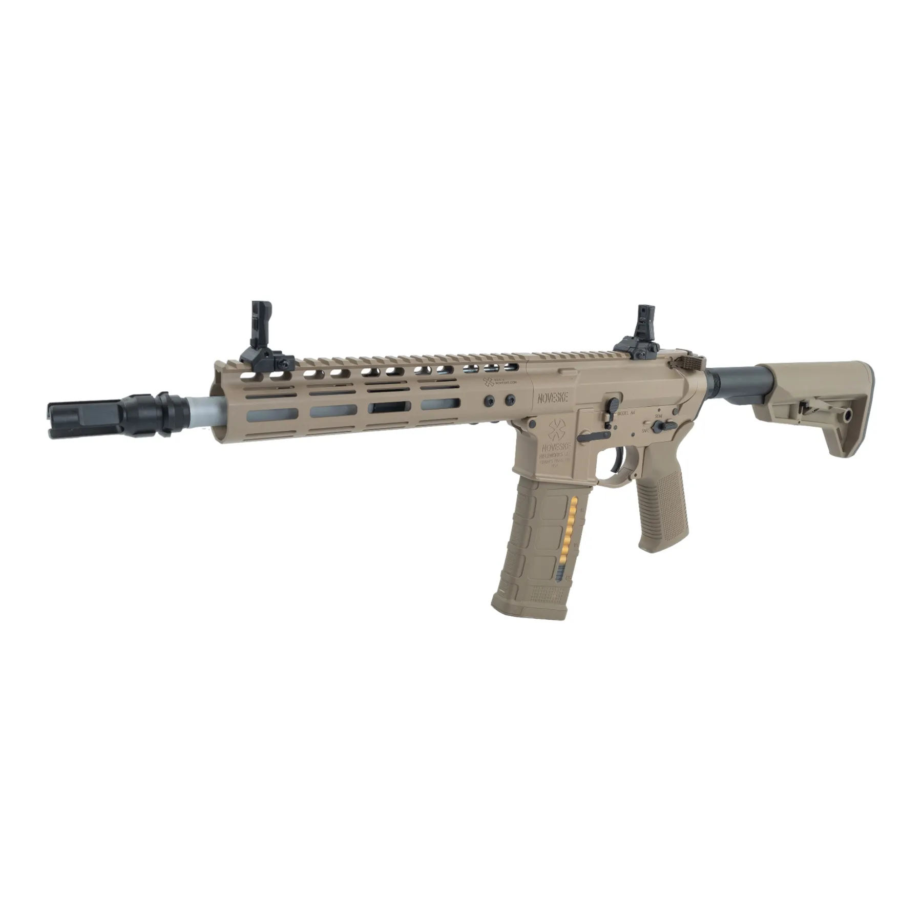 EMG Helios Noveske N4 MWS GBB Gen 3 High-Power, Tan EMG Helios Noveske N4 MWS GBB Gen 3, Tan