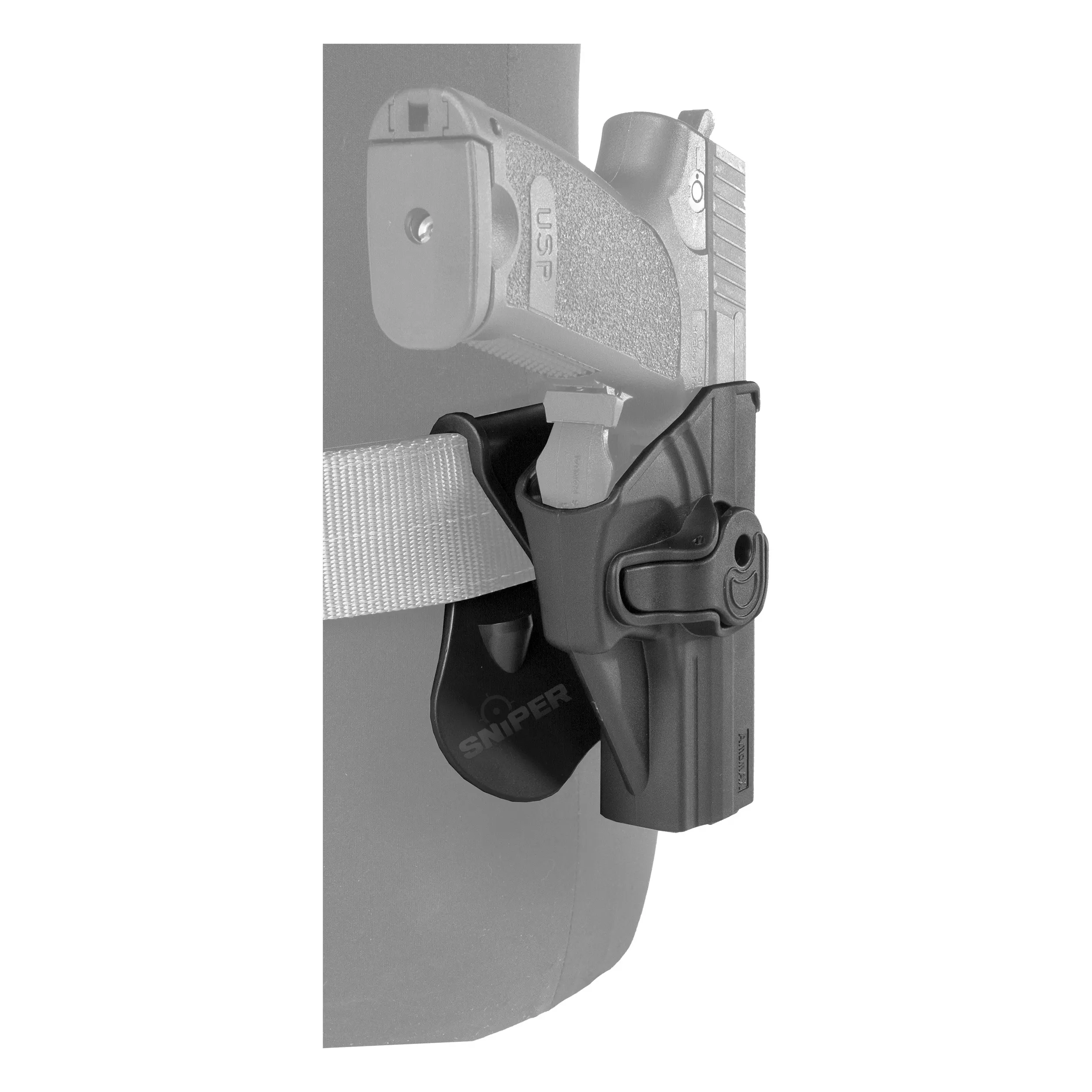 Formholster für GTP-9 & USP, Black