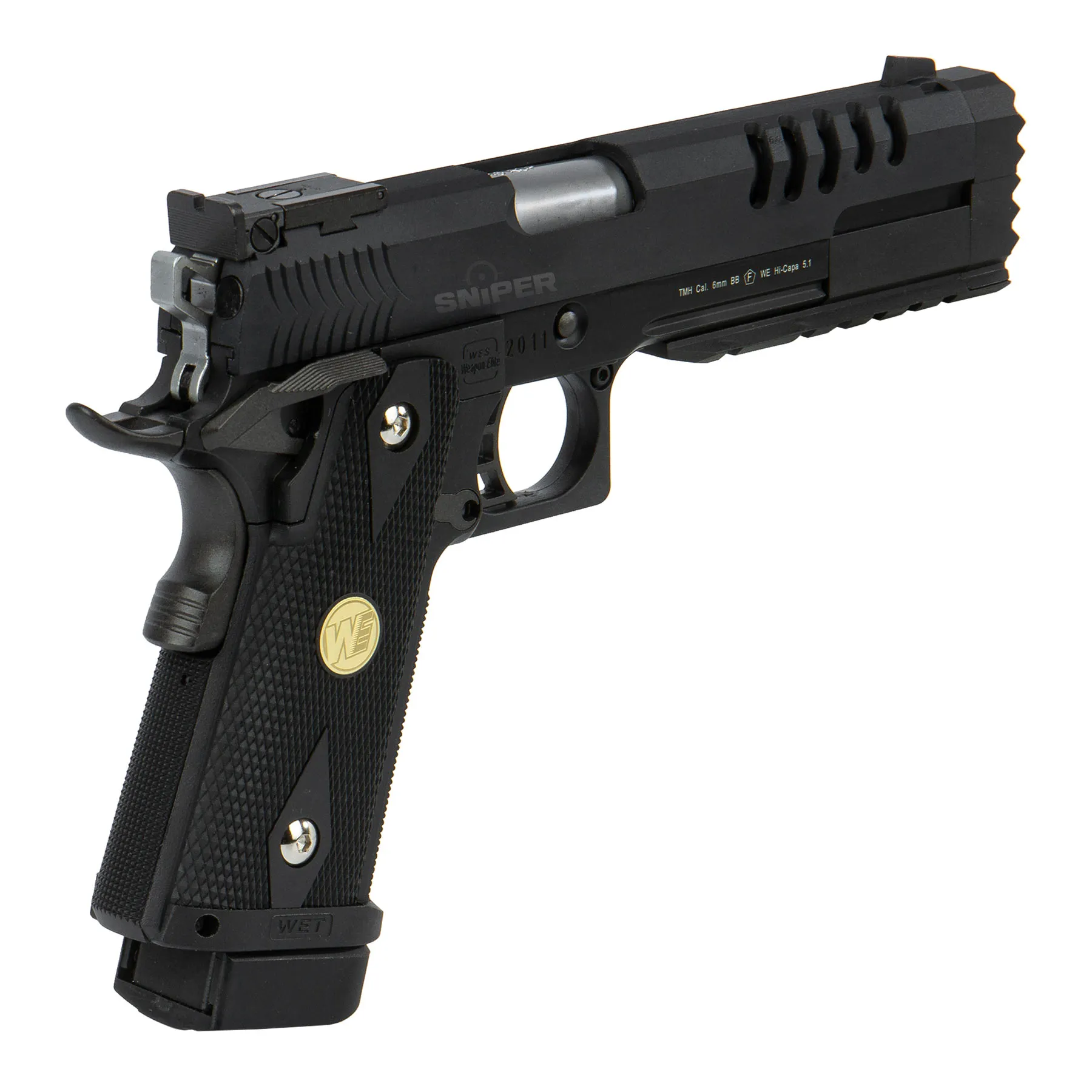 Hi-Capa 5.2 K Full Metal GBB, Black