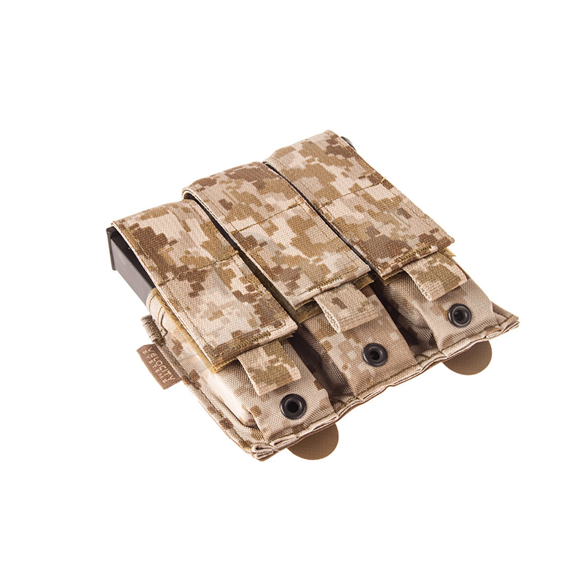 Helium Whisper Triple Pistol Mag Pouch, Desert Dig