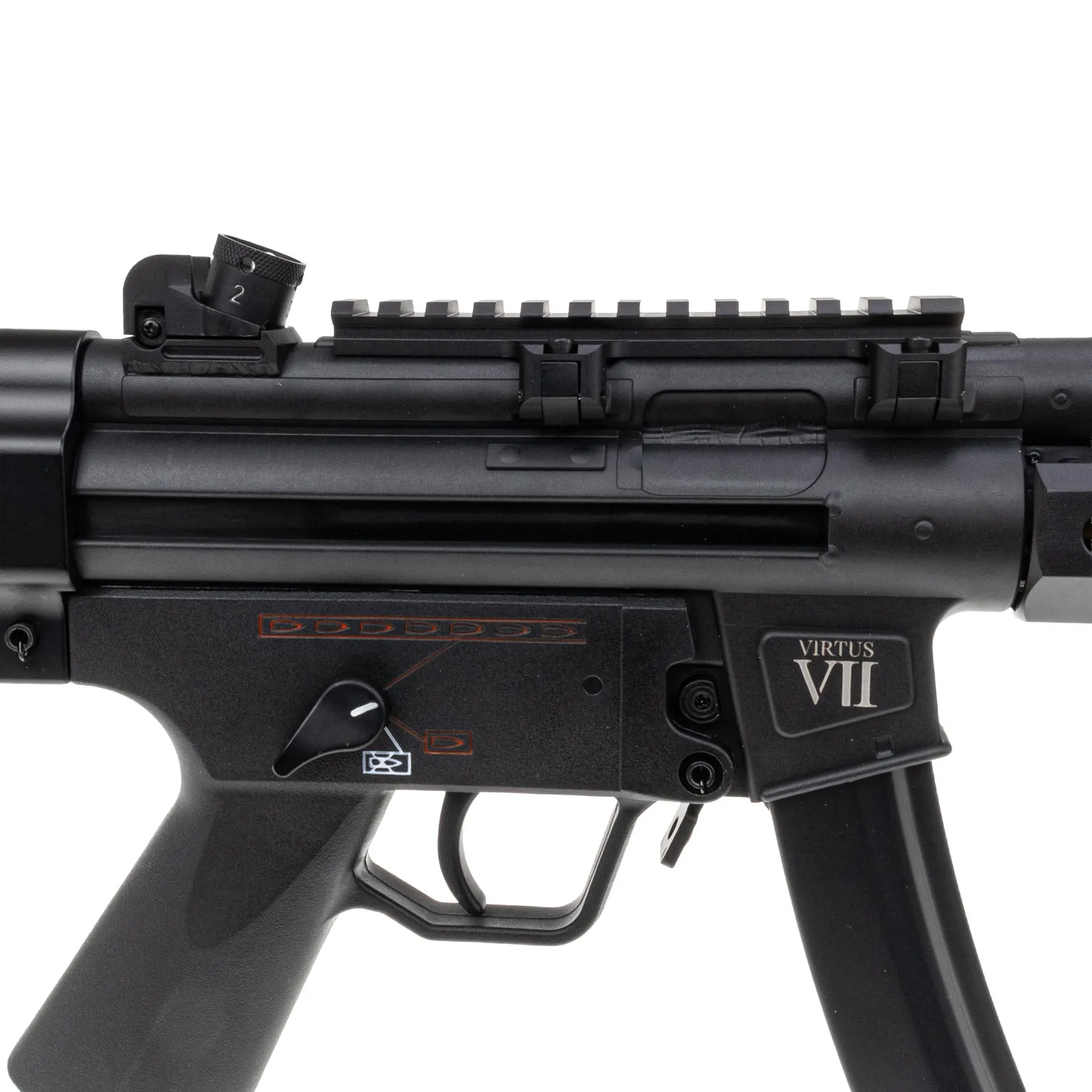 SAC Custom Virtus VII (S)AEG, Black 