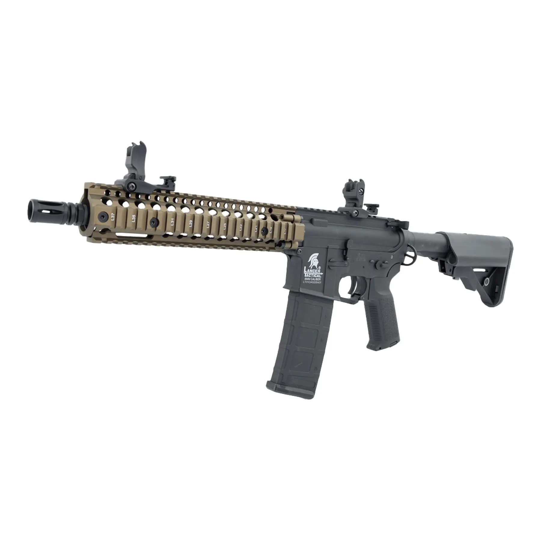 Lancer Hybrid MK18 Gen 2 mit ETU + Mosfet (S)AEG, Black/Bronze