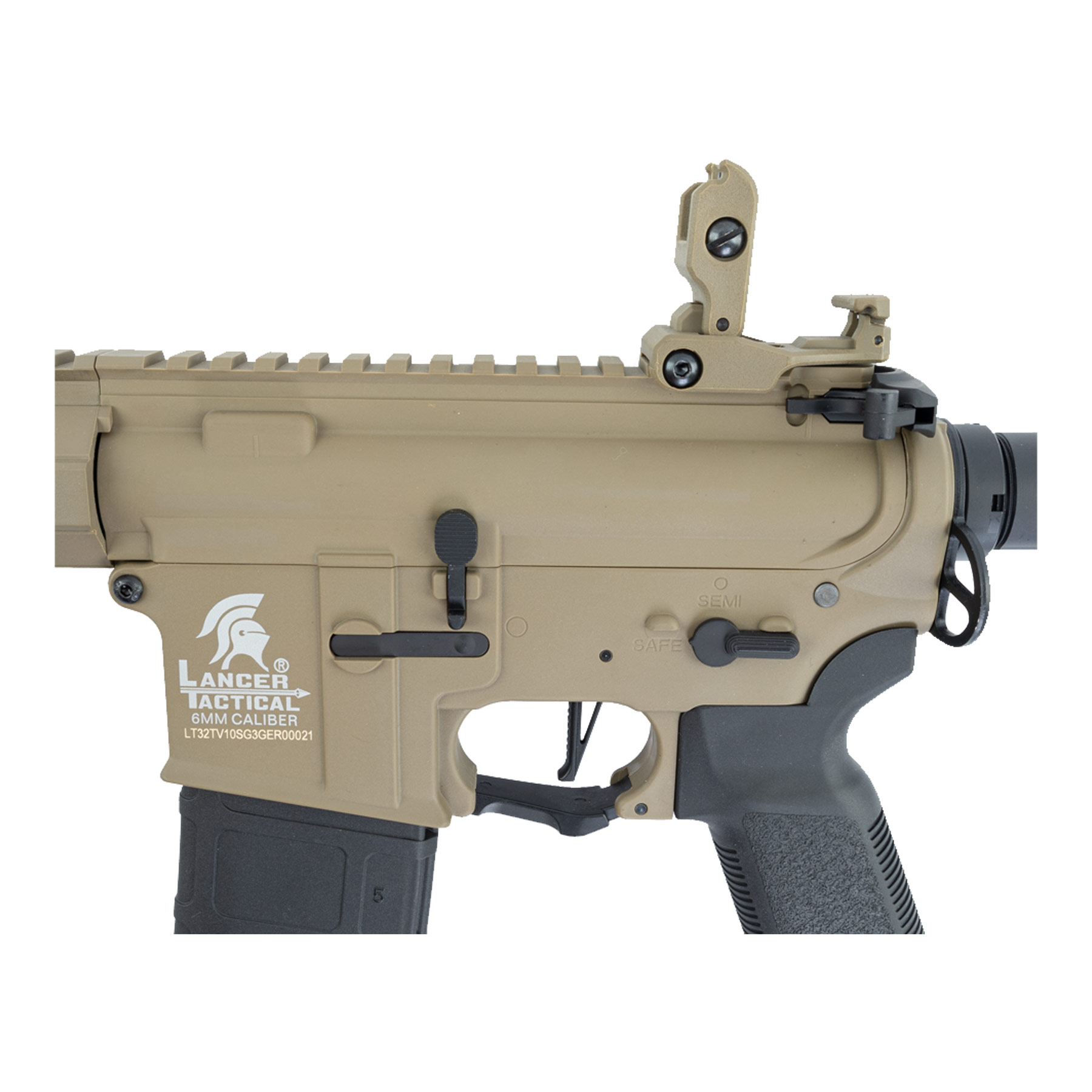 Einsteiger Set #2 - Lancer LT-32 Sparta Gen 3 w/ Nebula ETU (S)AEG, Dualtone