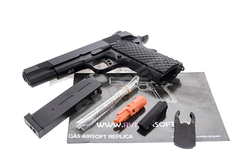 Raven 1911 MEU GBB, Black Raven 1911 MEU GBB, Black