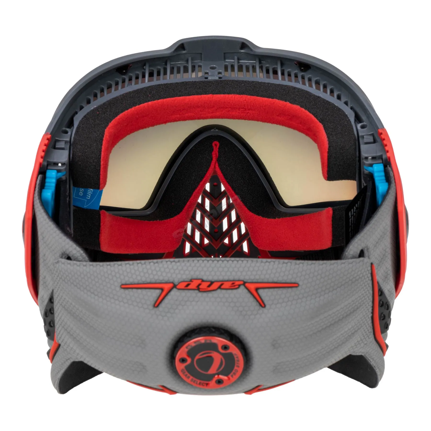 DYE I5 Shadowfire Goggles, Grey/Red Mask