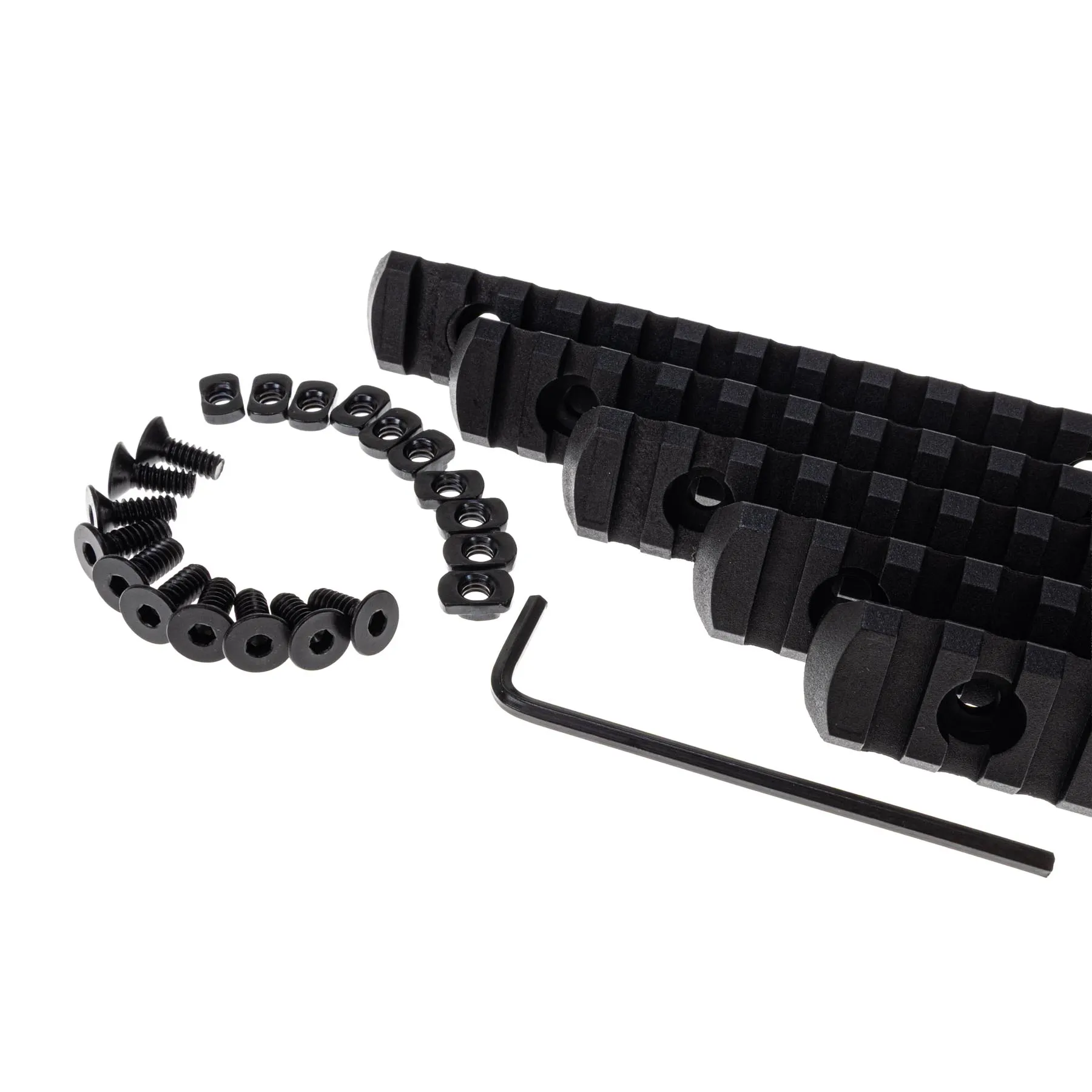 M-Lok 5/7/9/11/13 Slots Rail Set, Black M-Lok 5/7/9/11/13 Slots Rail Set, Black