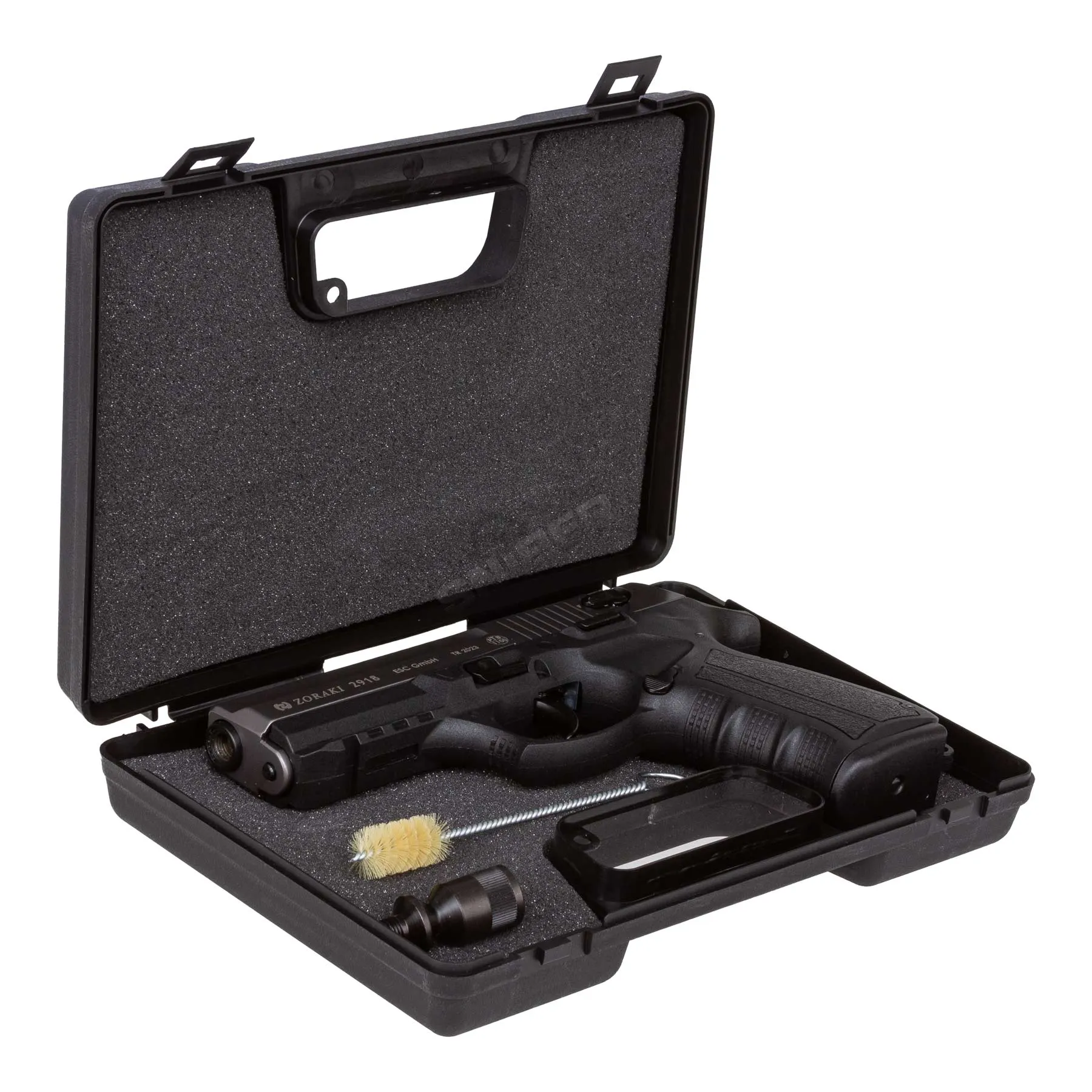 Silvester Bundle #1 Zoraki 2-918 9mm P.A.K. Schreckschusspistole, Titan