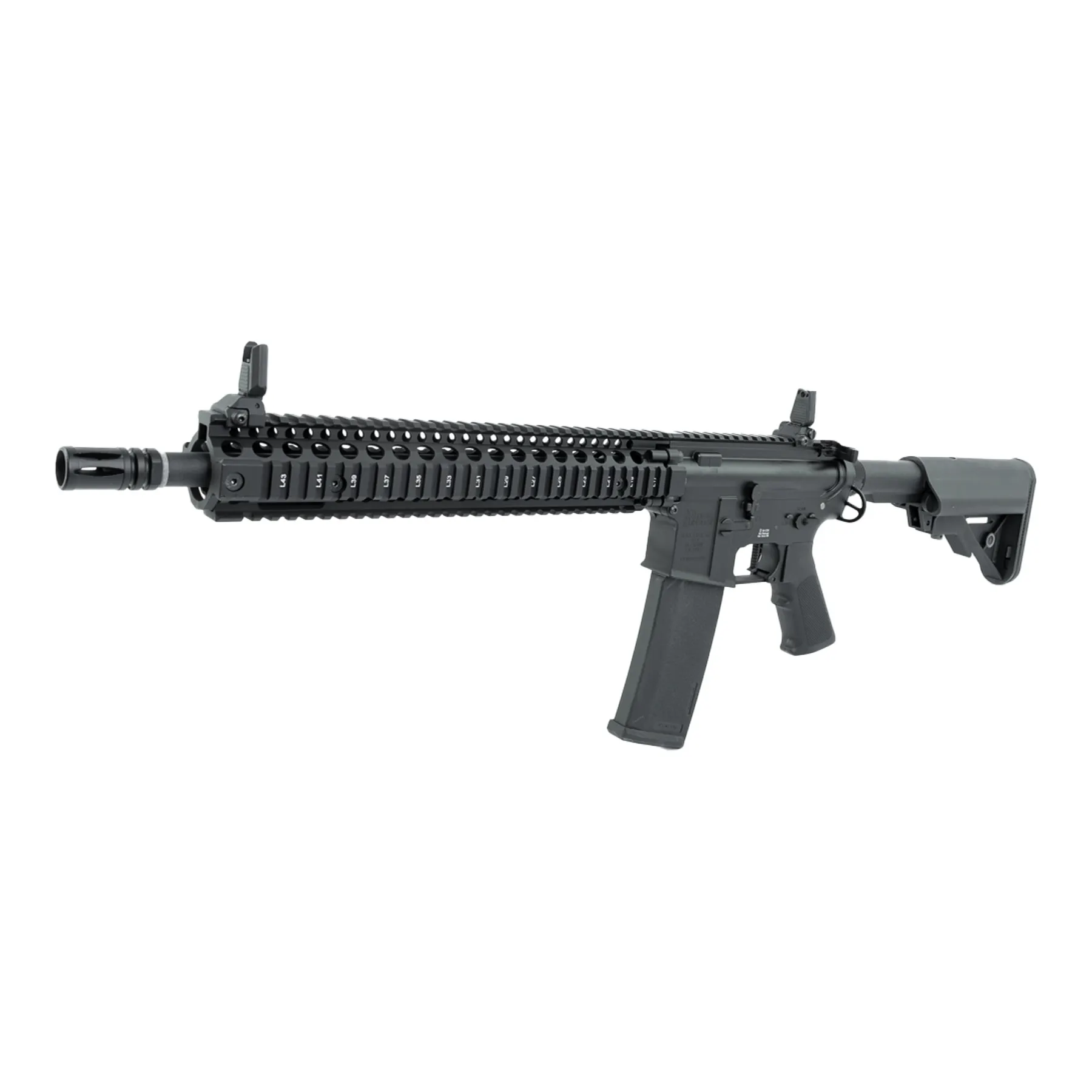 SA-E26 Edge 2.0 Daniel Defense MK18 (S)AEG, Black