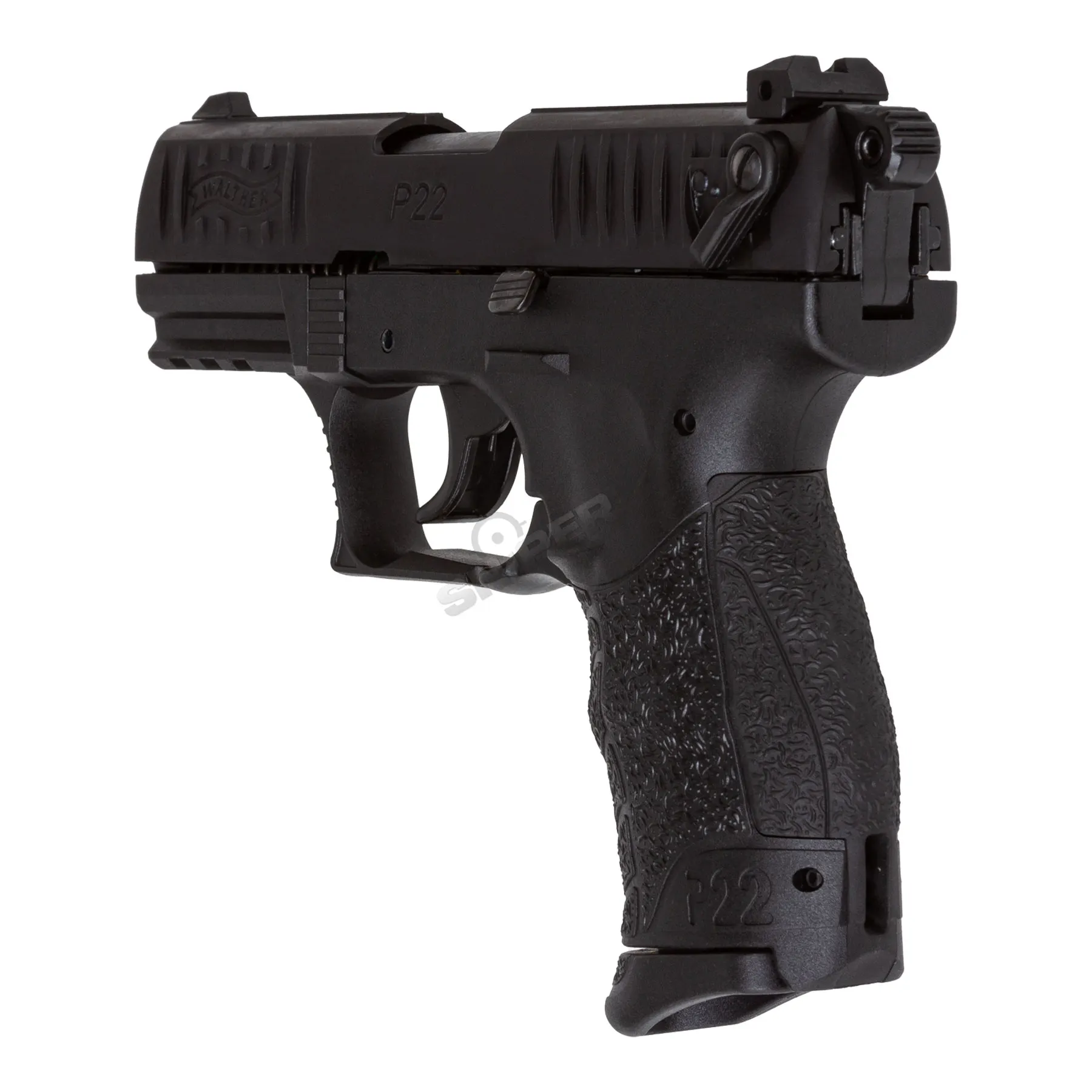 Walther P22Q 9mm P.A.K. Schreckschusspistole R2D-Kit, Black