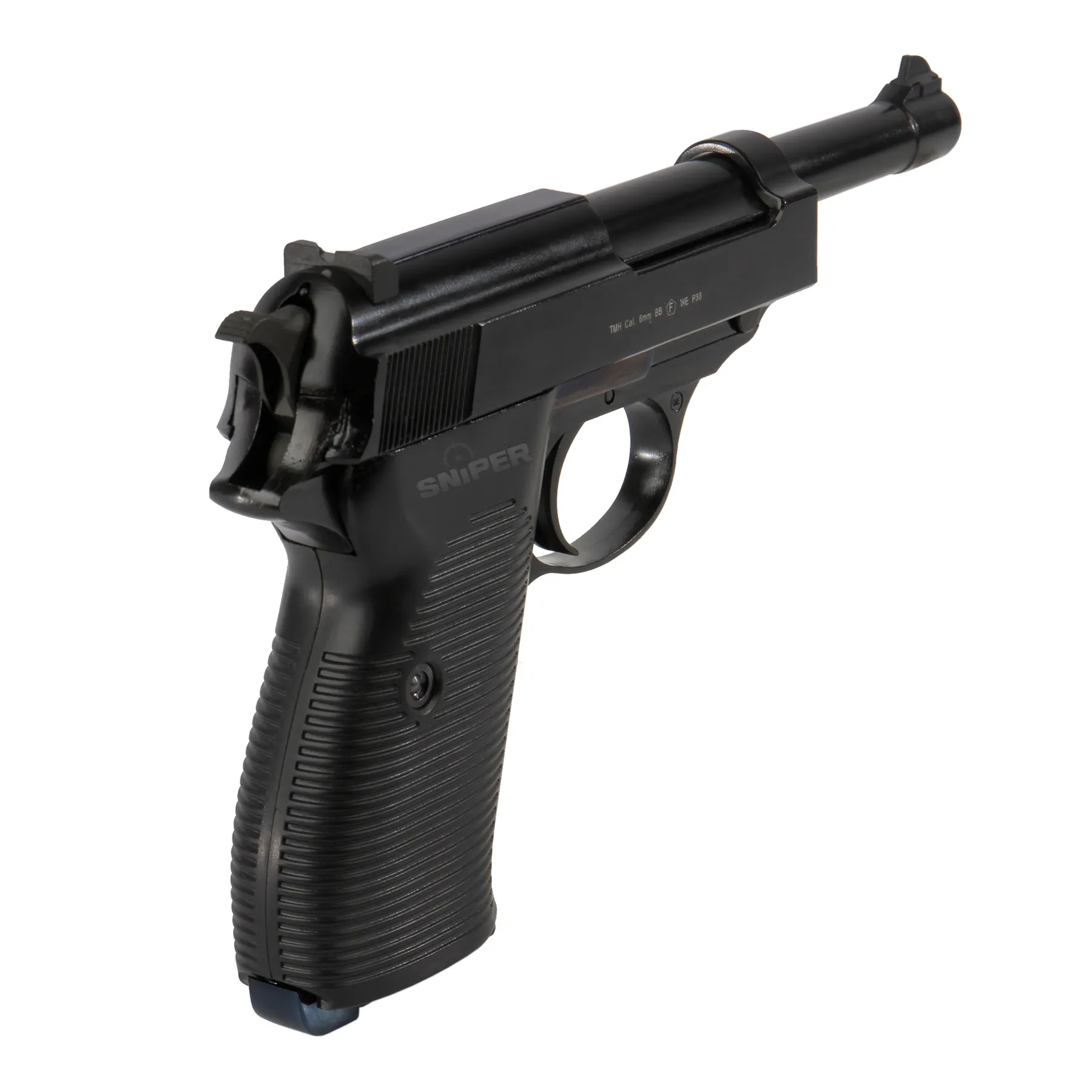 WE Militärpistole Full Metal GBB Softair Pistole