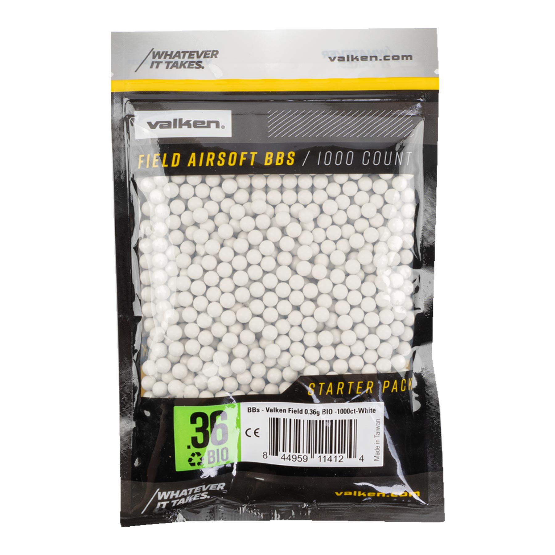 Valken Field BBs 0,36g, 1.000er Beutel