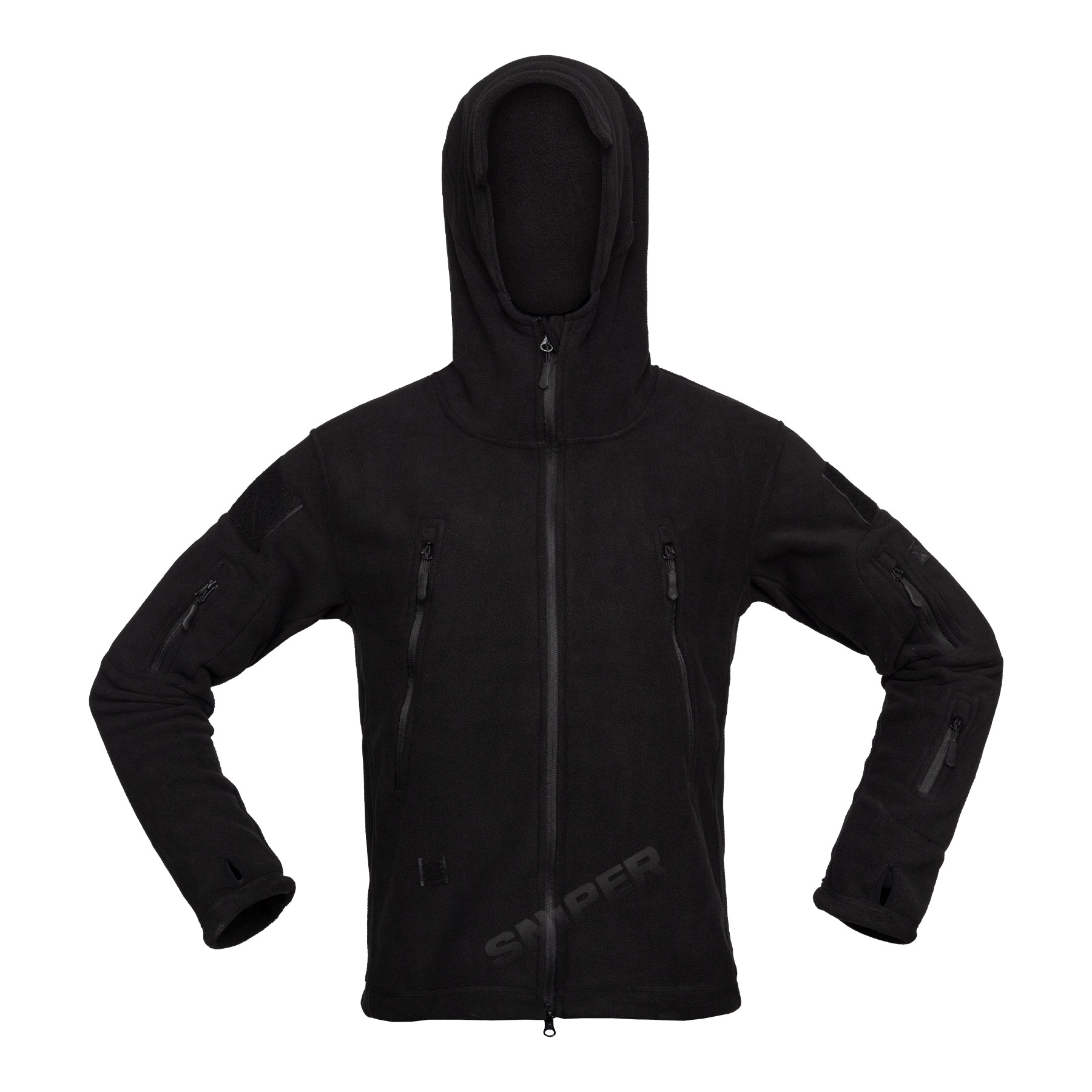 Reapo All-Season Fleece Weste, Black