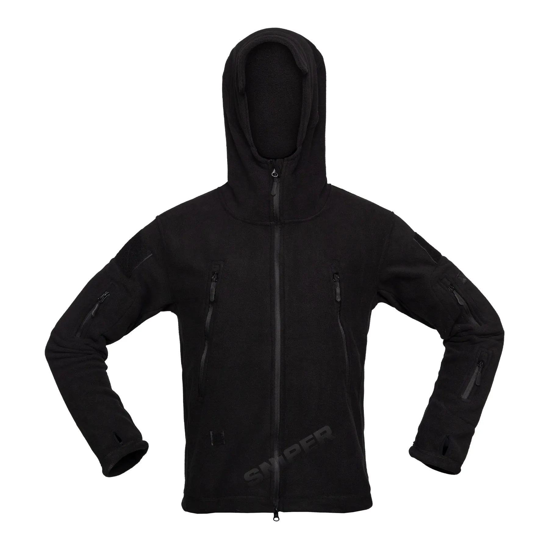 Reapo All-Season Fleece Weste, Black Reapo All-Season Fleece Weste, Black