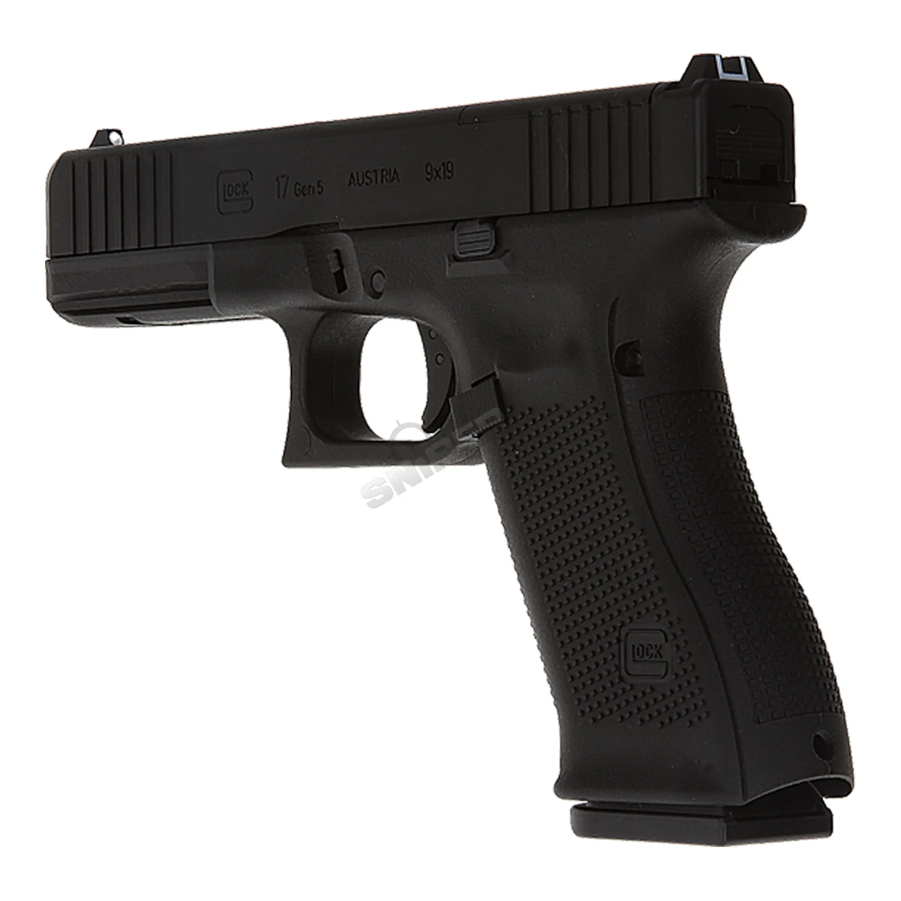Bundle Deal - Glock 17 Gen 5 MOS GBB Softair Pistole, Black Bundle Deal - Glock 17 Gen 5 MOS GBB Softair Pistole, Black