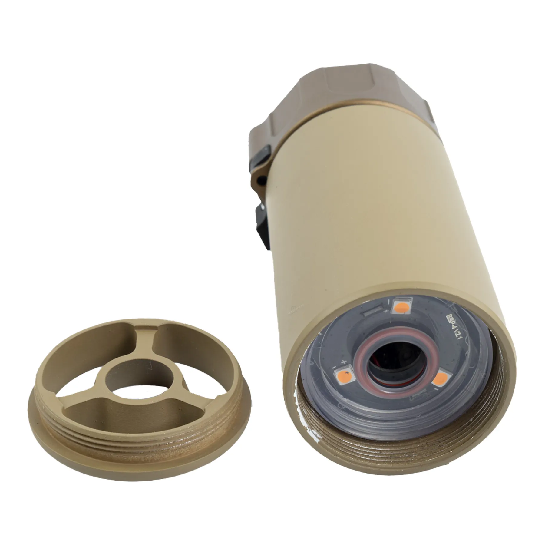 MTU-Fire V2 Silencer Tracer, Tan