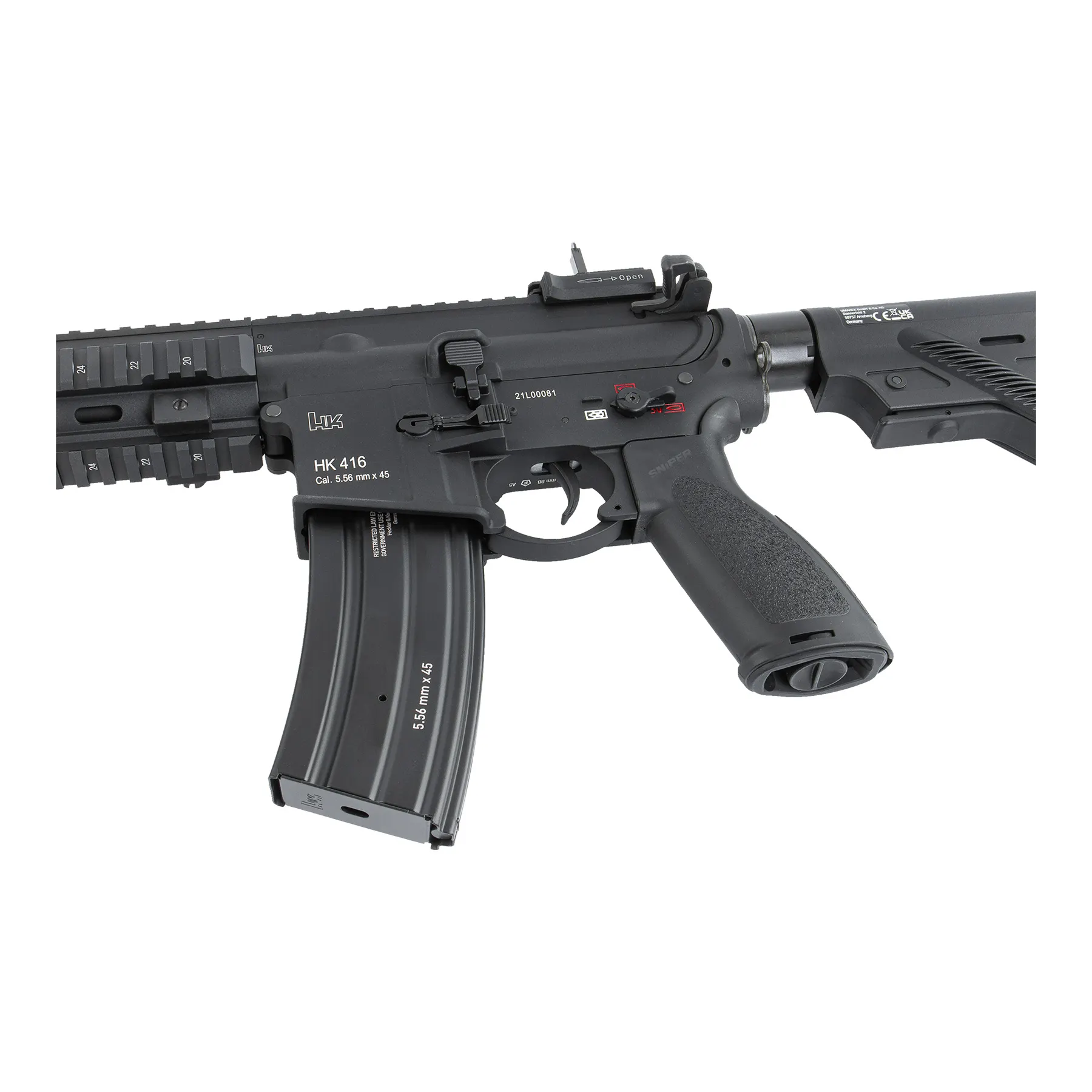 Heckler und Koch HK416 A5 Mosfet (S)AEG Softair Heckler und Koch HK416 A5 Mosfet (S)AEG Softair